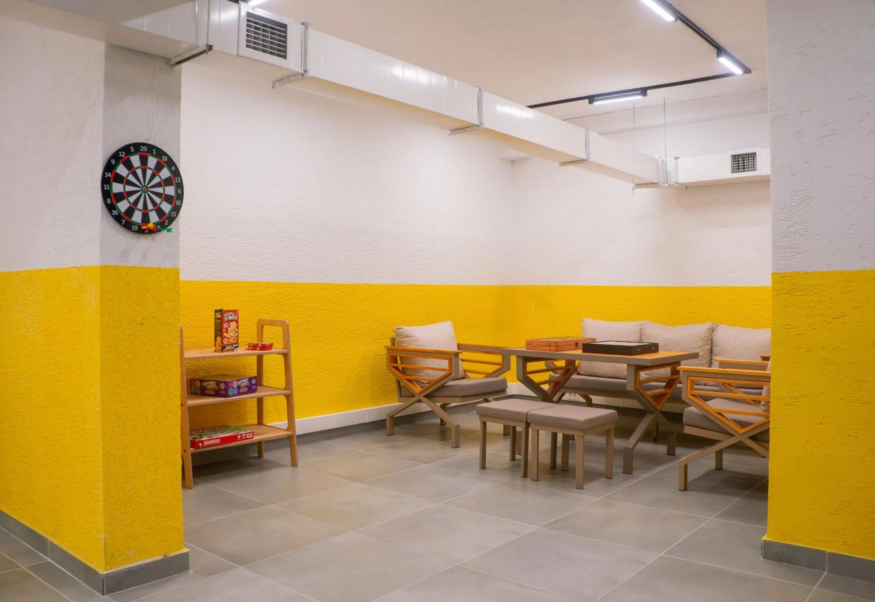 Seating area in ivy Hotel Spa