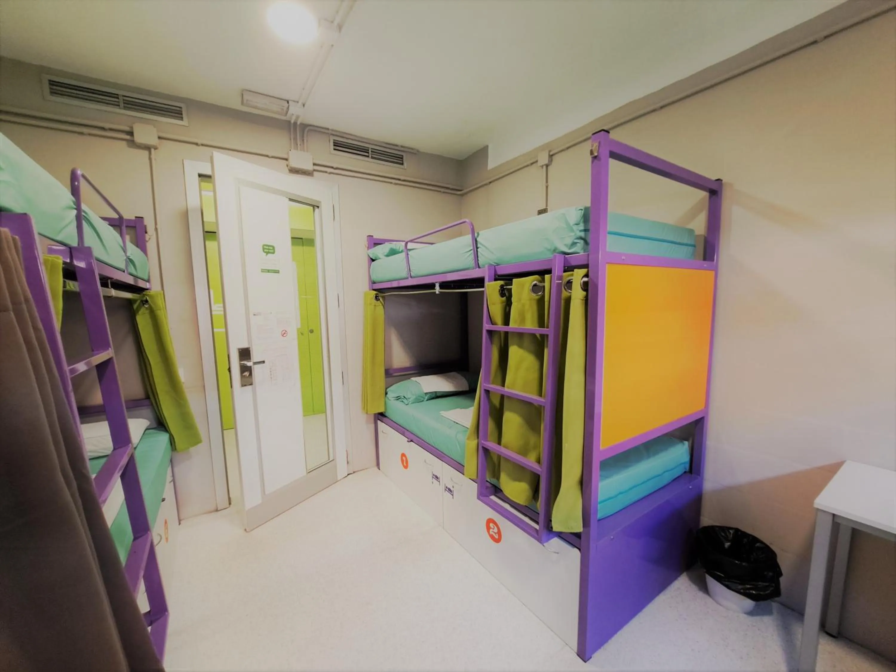 Bedroom, Bed in Scout Madrid Hostel