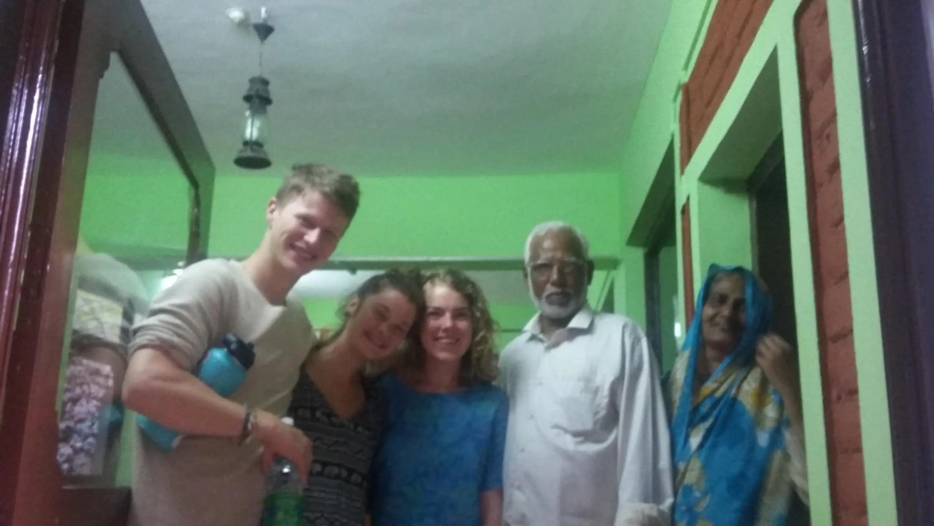 group of guests in Quadriya Palace