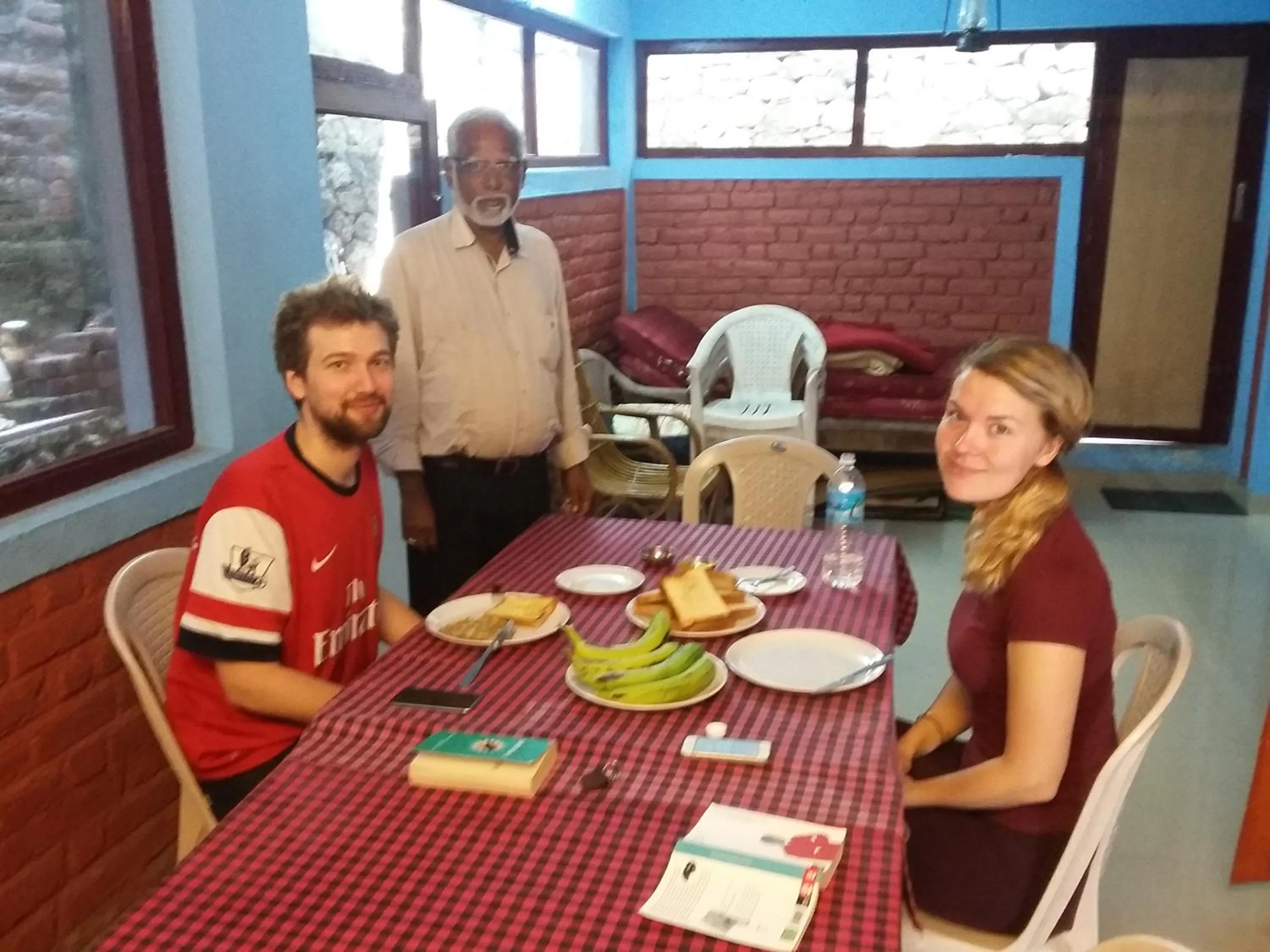 Continental breakfast in Quadriya Palace