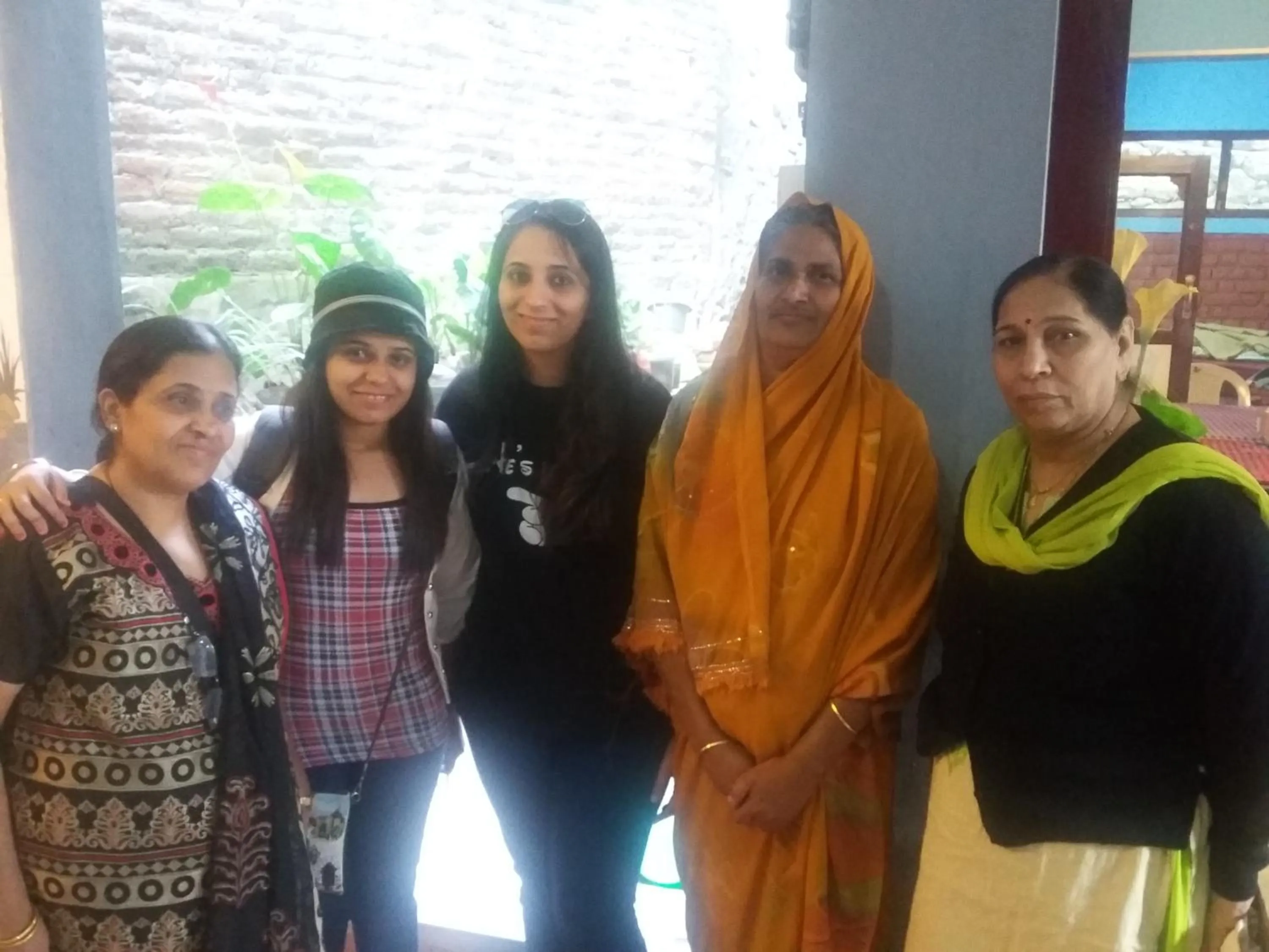 group of guests in Quadriya Palace