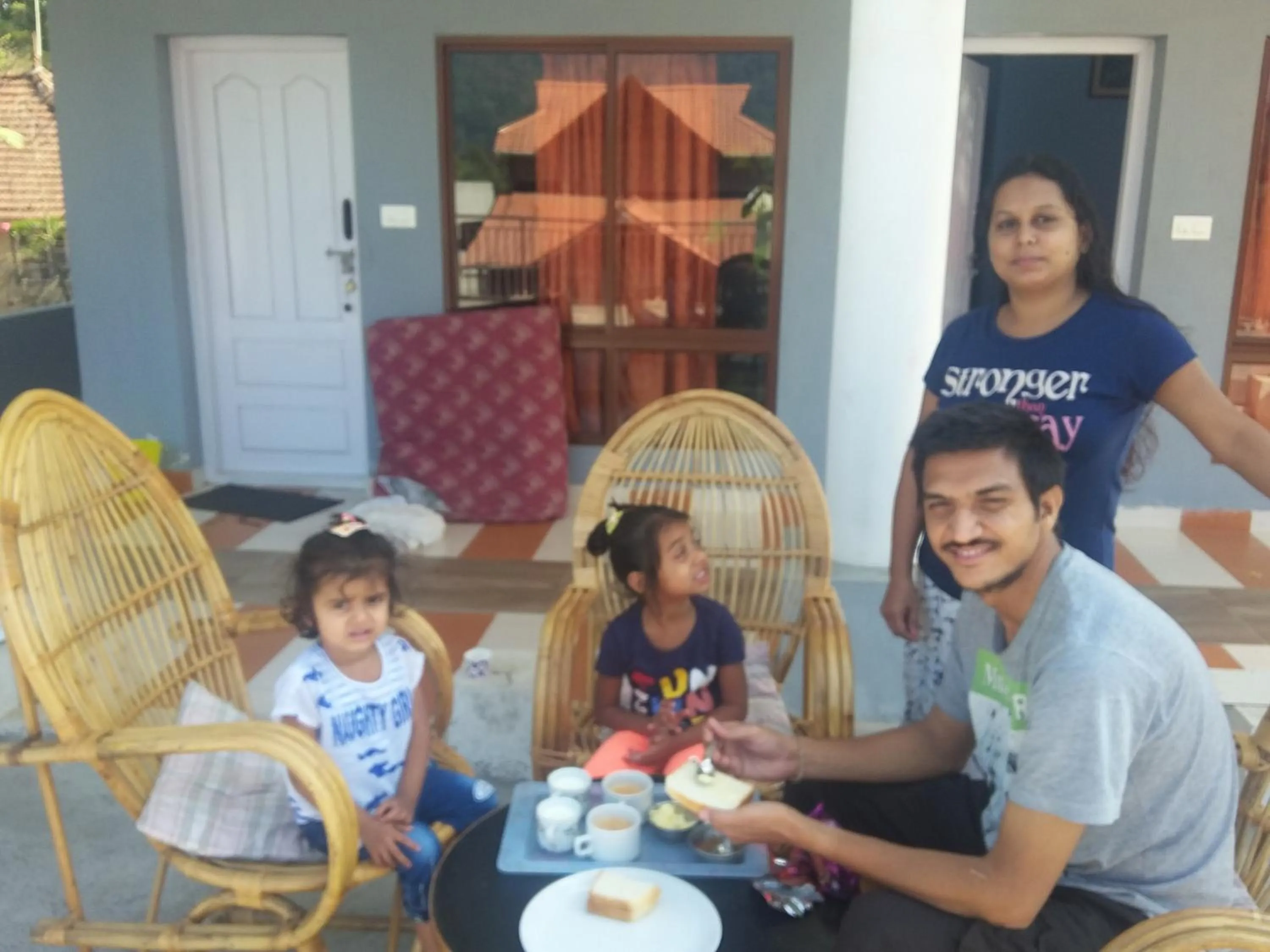 Continental breakfast in Quadriya Palace