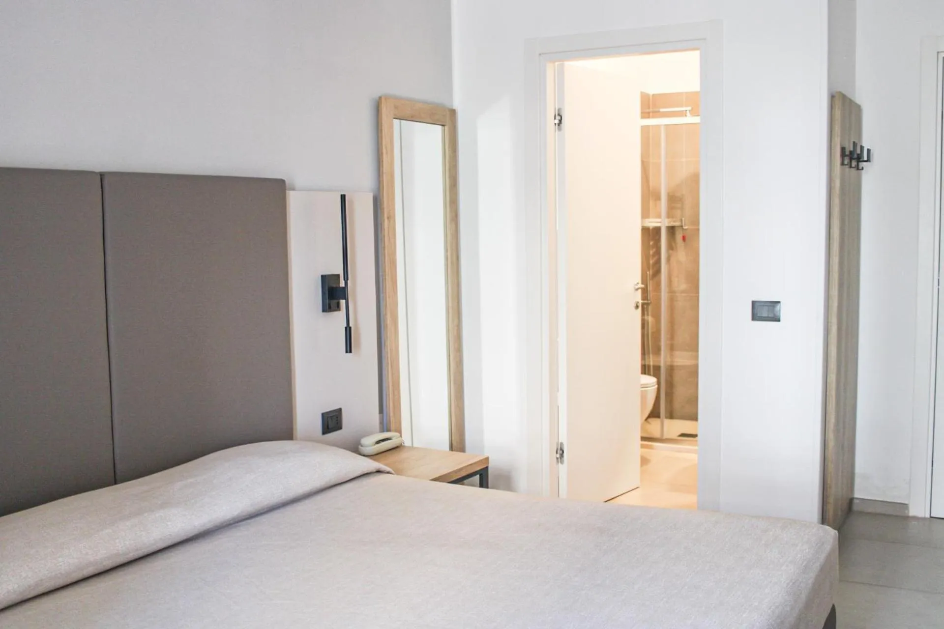 Bed in Hotel Falcone