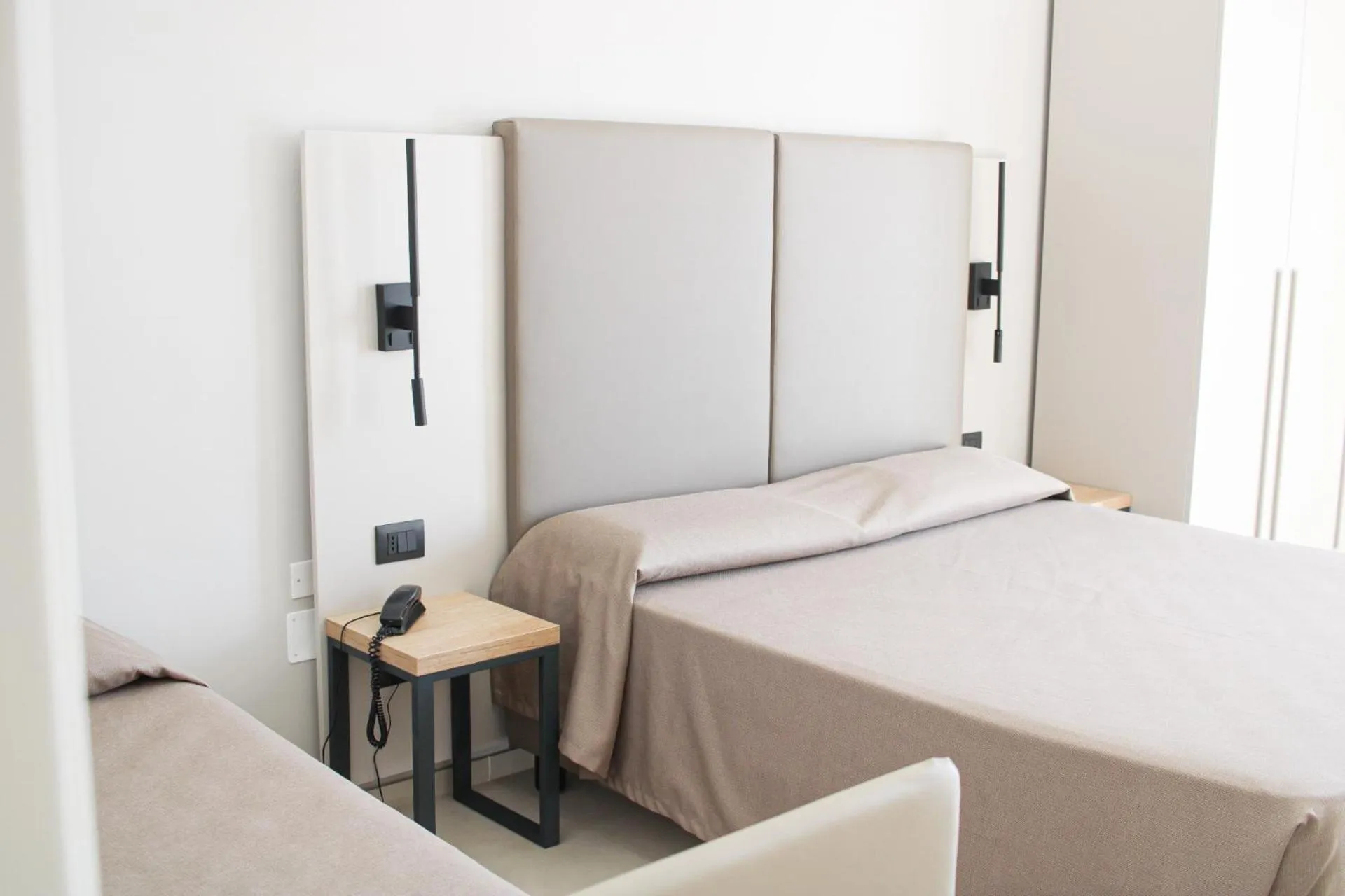 Bed in Hotel Falcone