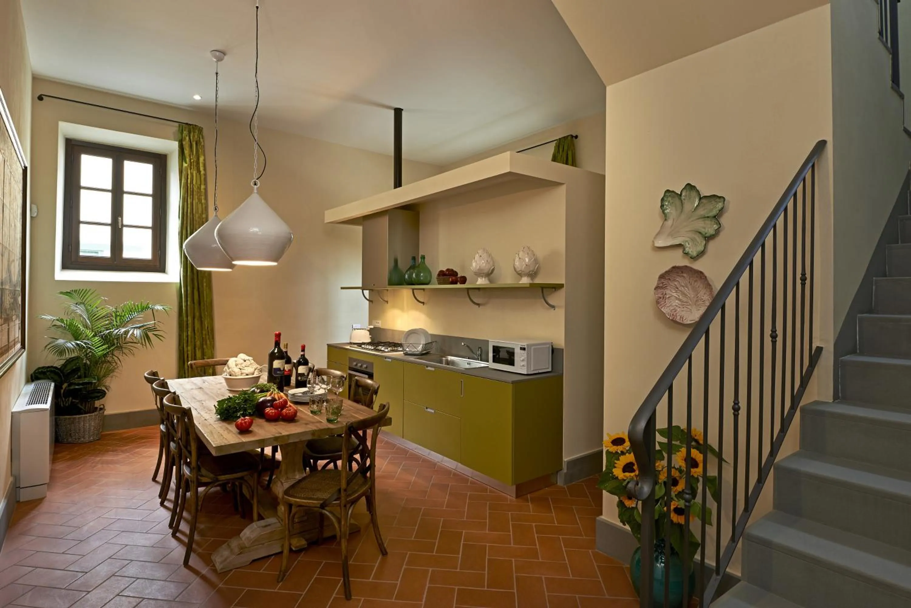 Kitchen or kitchenette in Villa Medicea di Lilliano