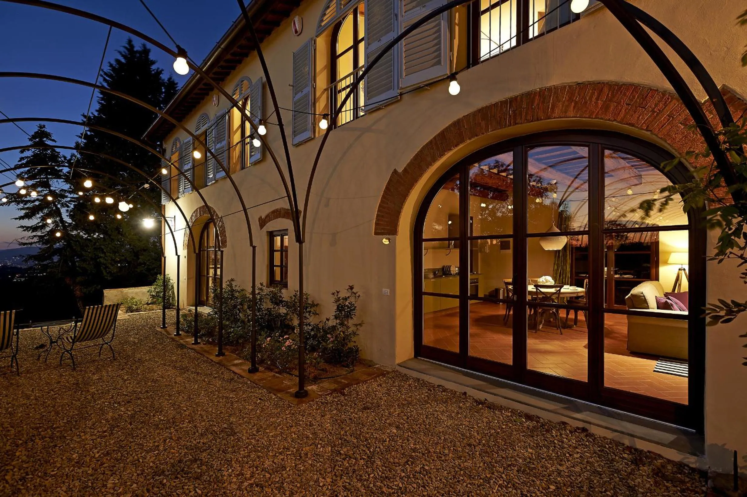 Garden in Villa Medicea di Lilliano