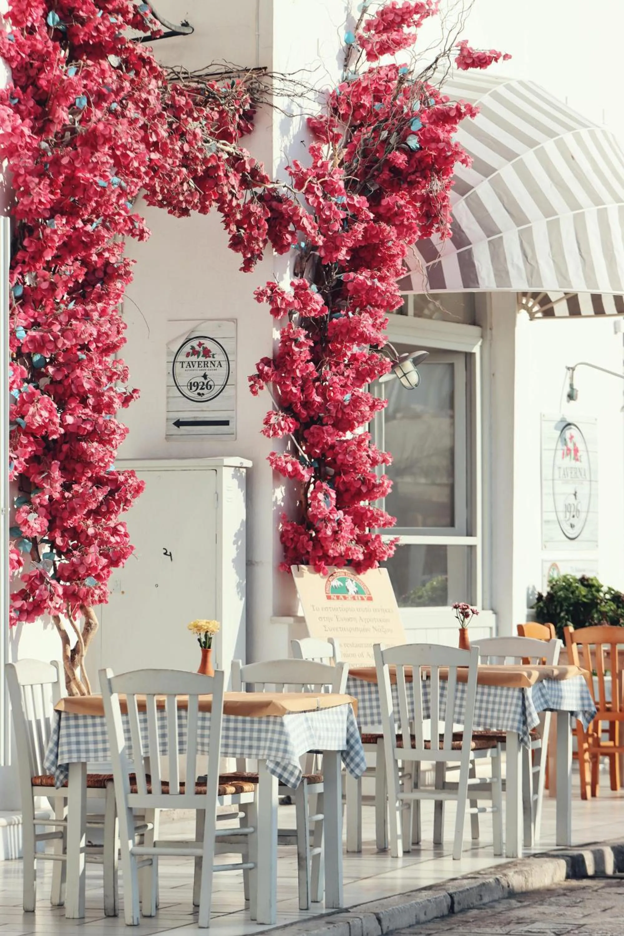 Patio in Naxian Serenity Suites