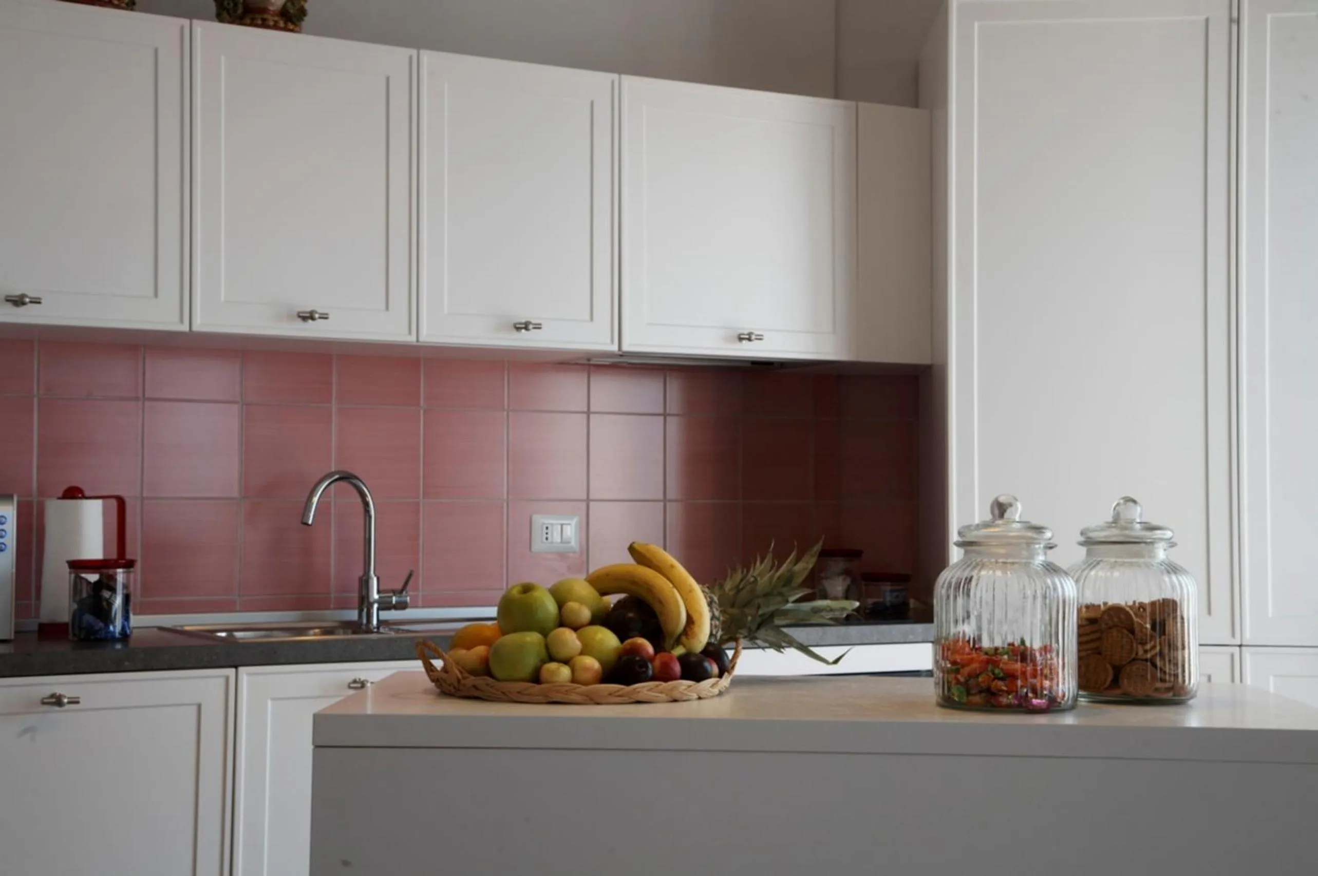 Communal kitchen in B&B Del Corso