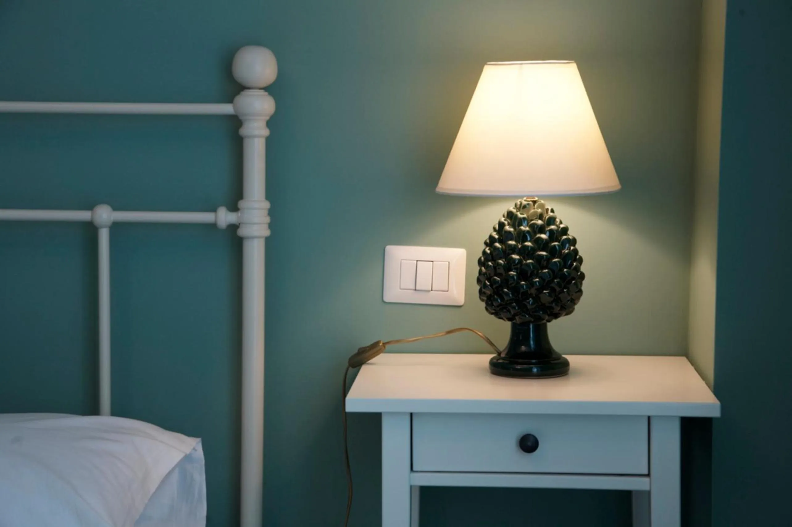 Decorative detail, Bed in B&B Del Corso