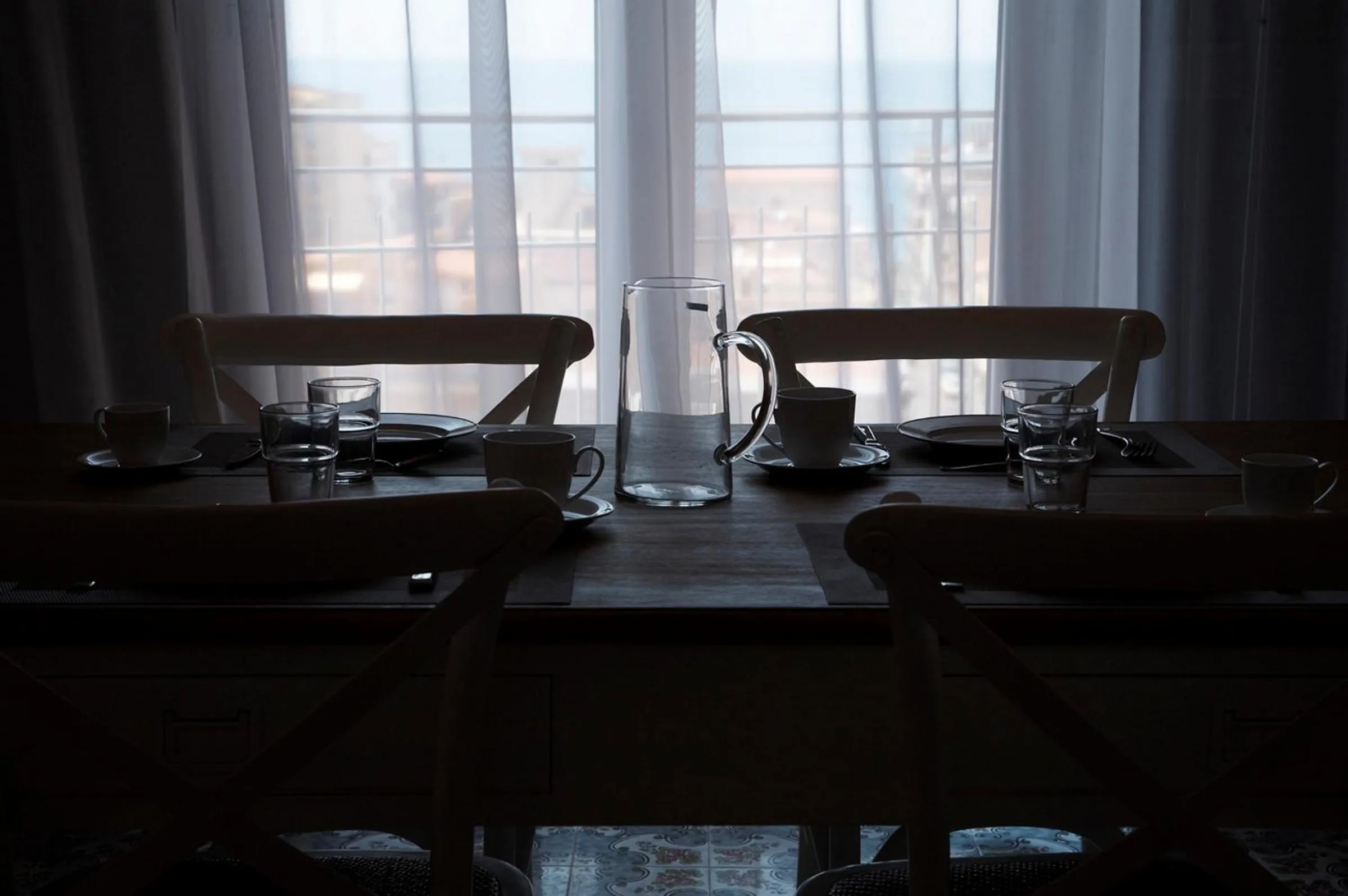 Kitchen or kitchenette in B&B Del Corso