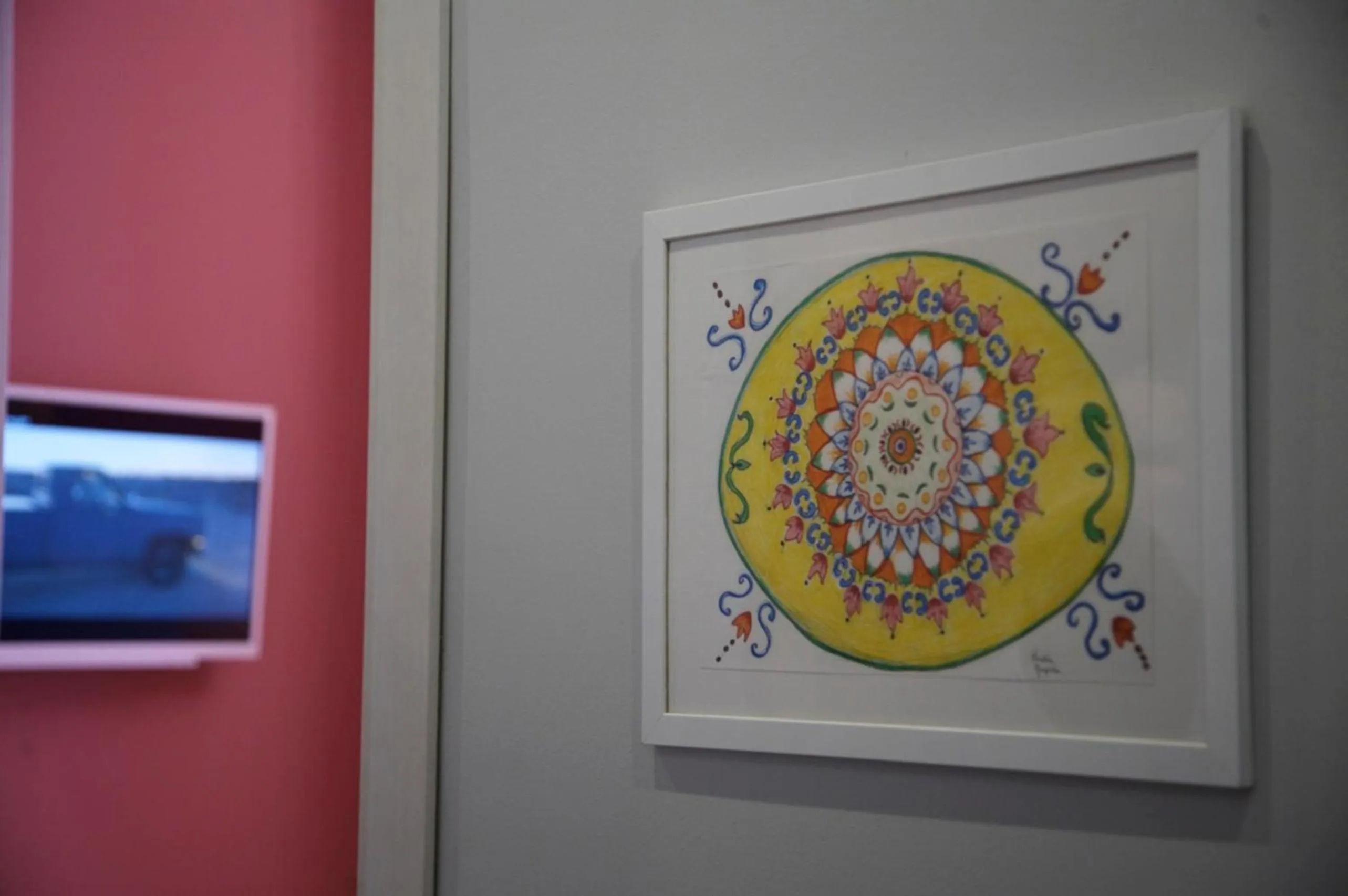 Decorative detail in B&B Del Corso