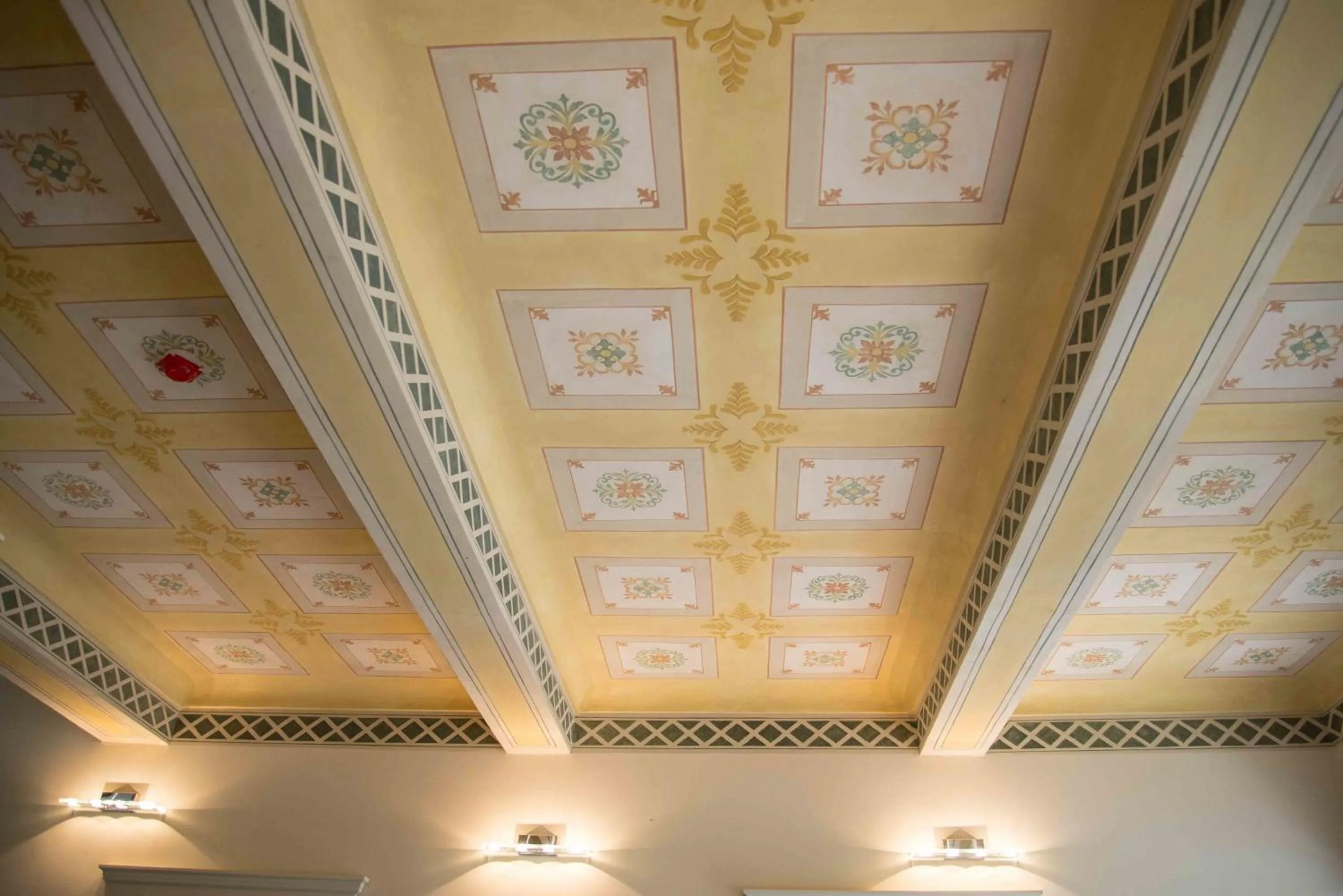 Decorative detail in Hotel Villa Maranello