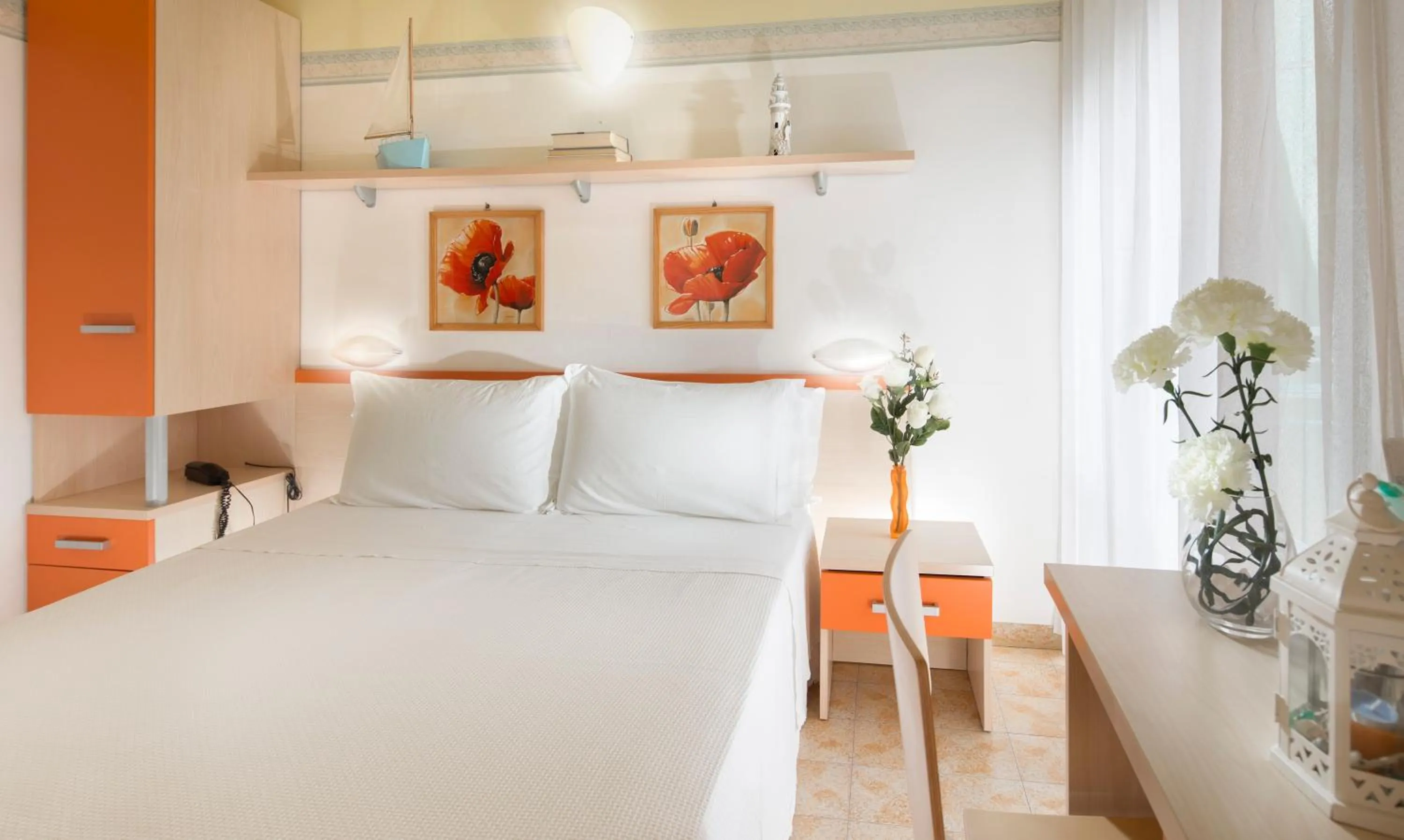 Bed in Hotel Buona fortuna