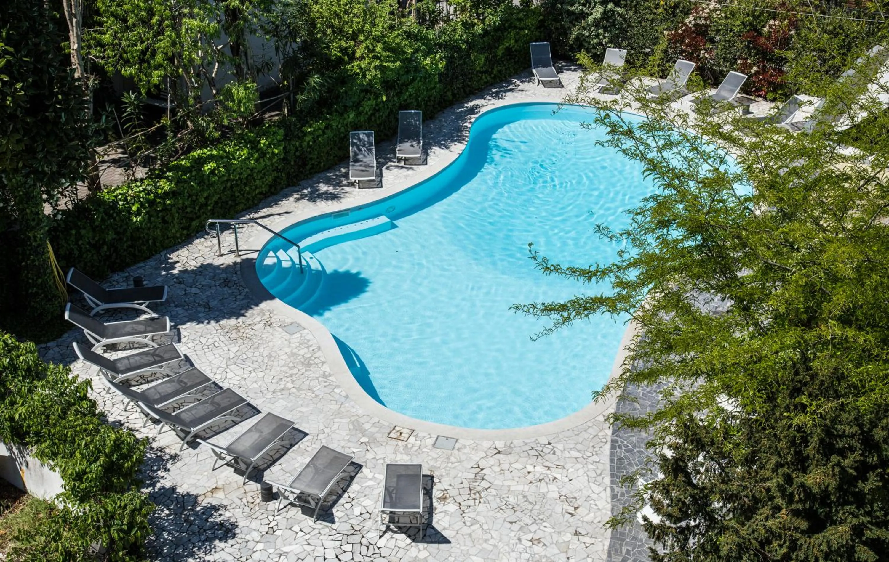 Swimming pool in Hotel Buona fortuna