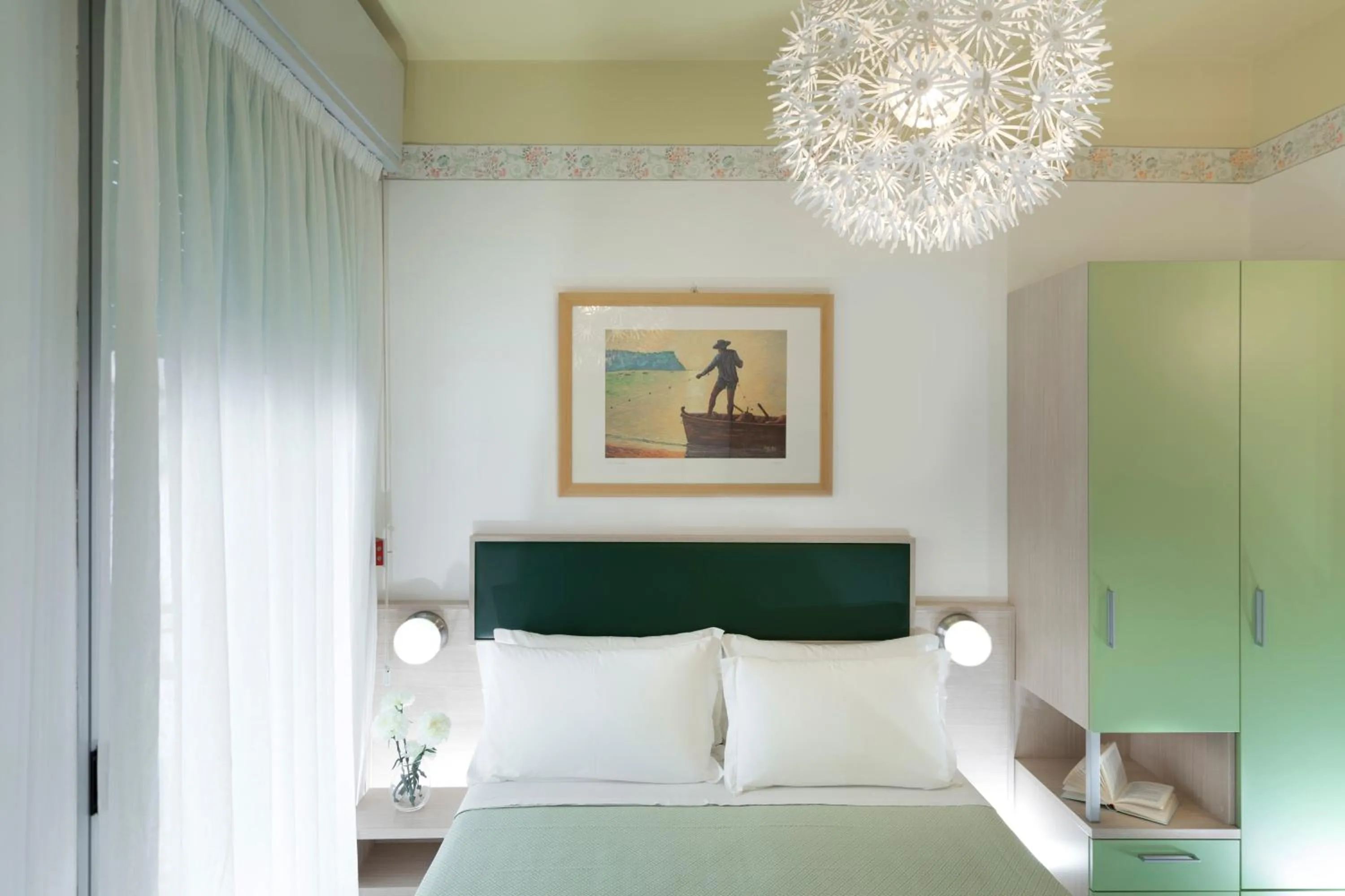 Bed in Hotel Buona fortuna