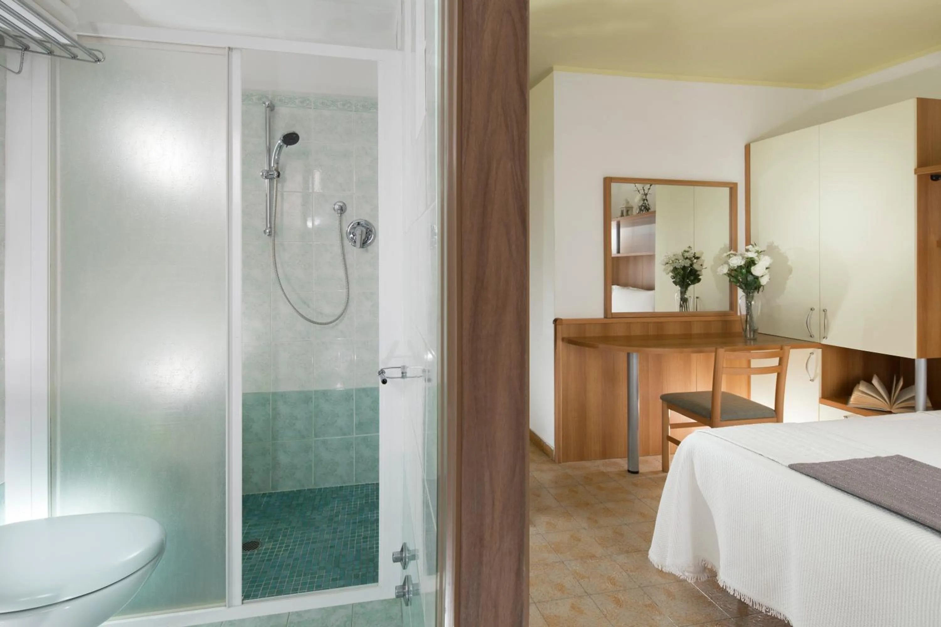 Bed in Hotel Buona fortuna