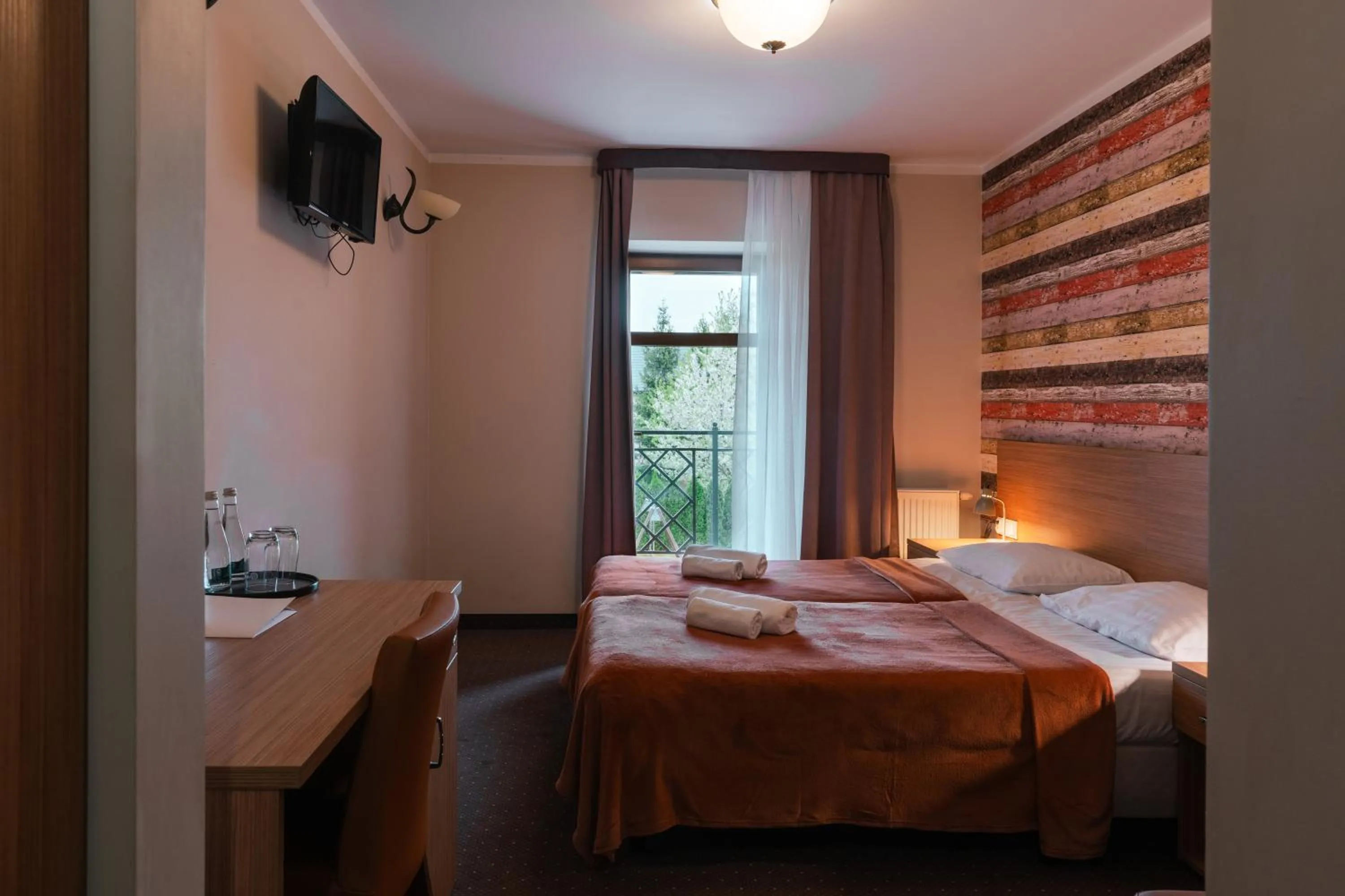 Bed in Hotel Pod Figurą