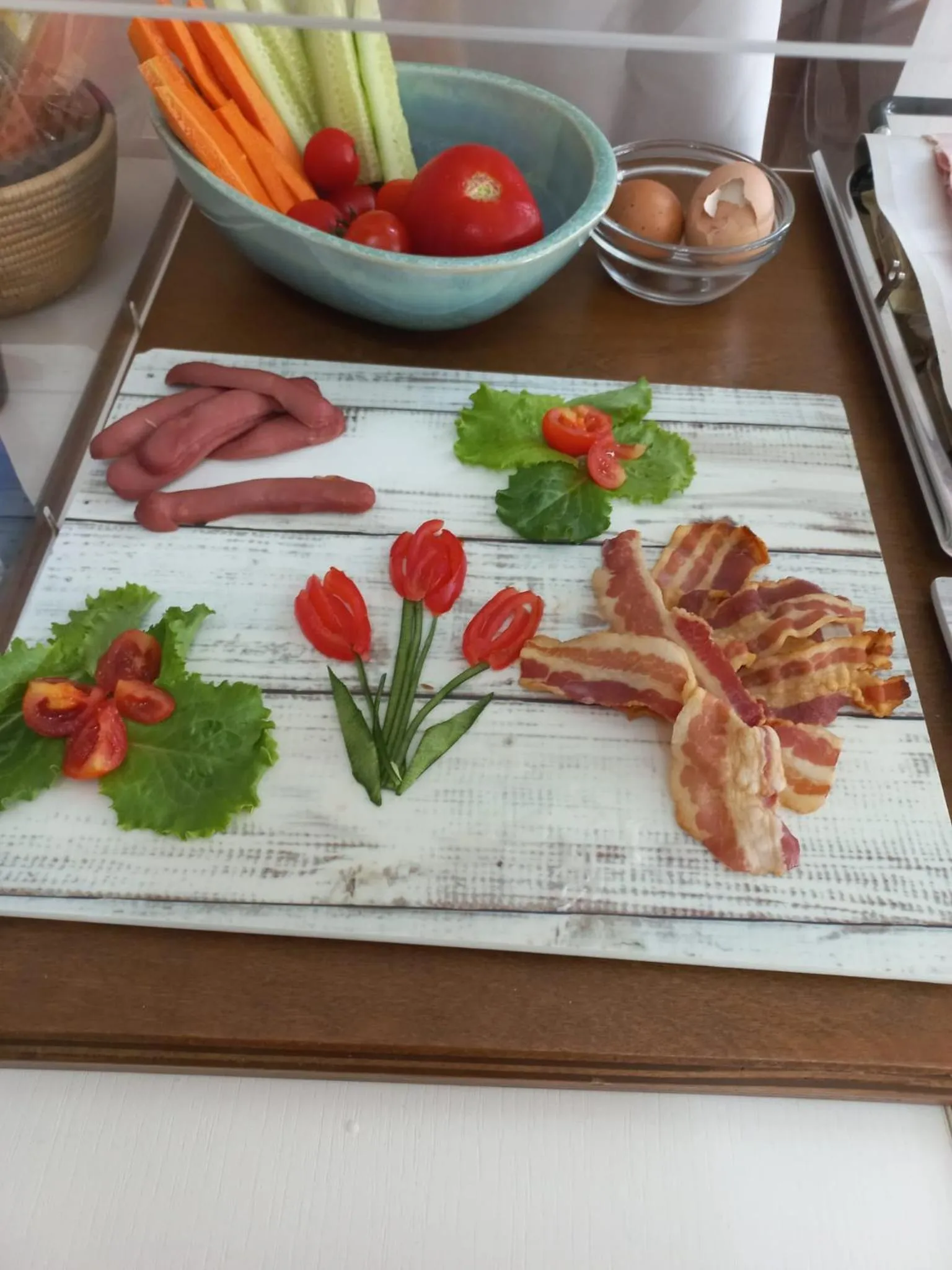 Buffet breakfast in Hotel Villa Sveva