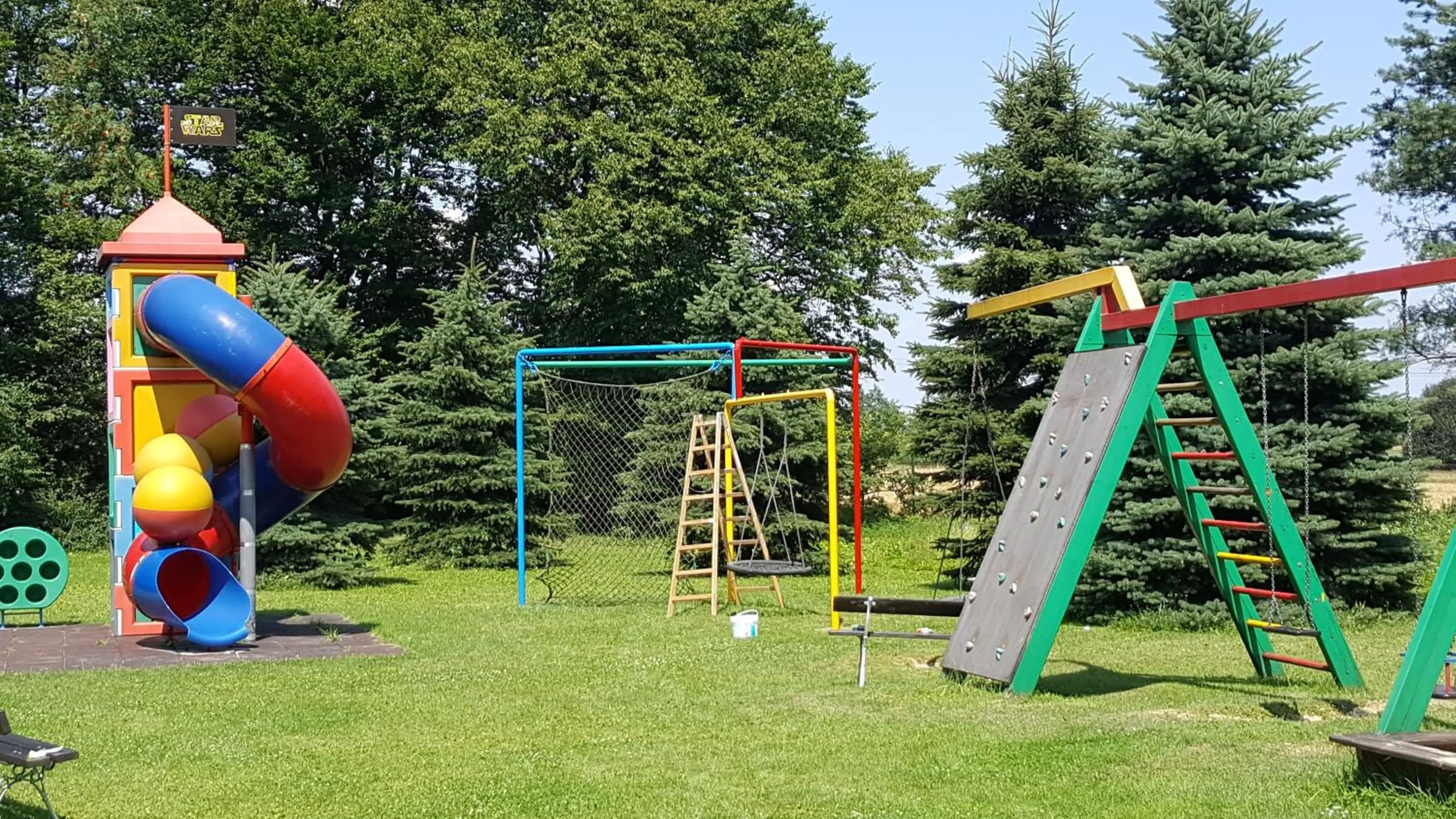 Children play ground in Hotel Restauracja Pustelnik