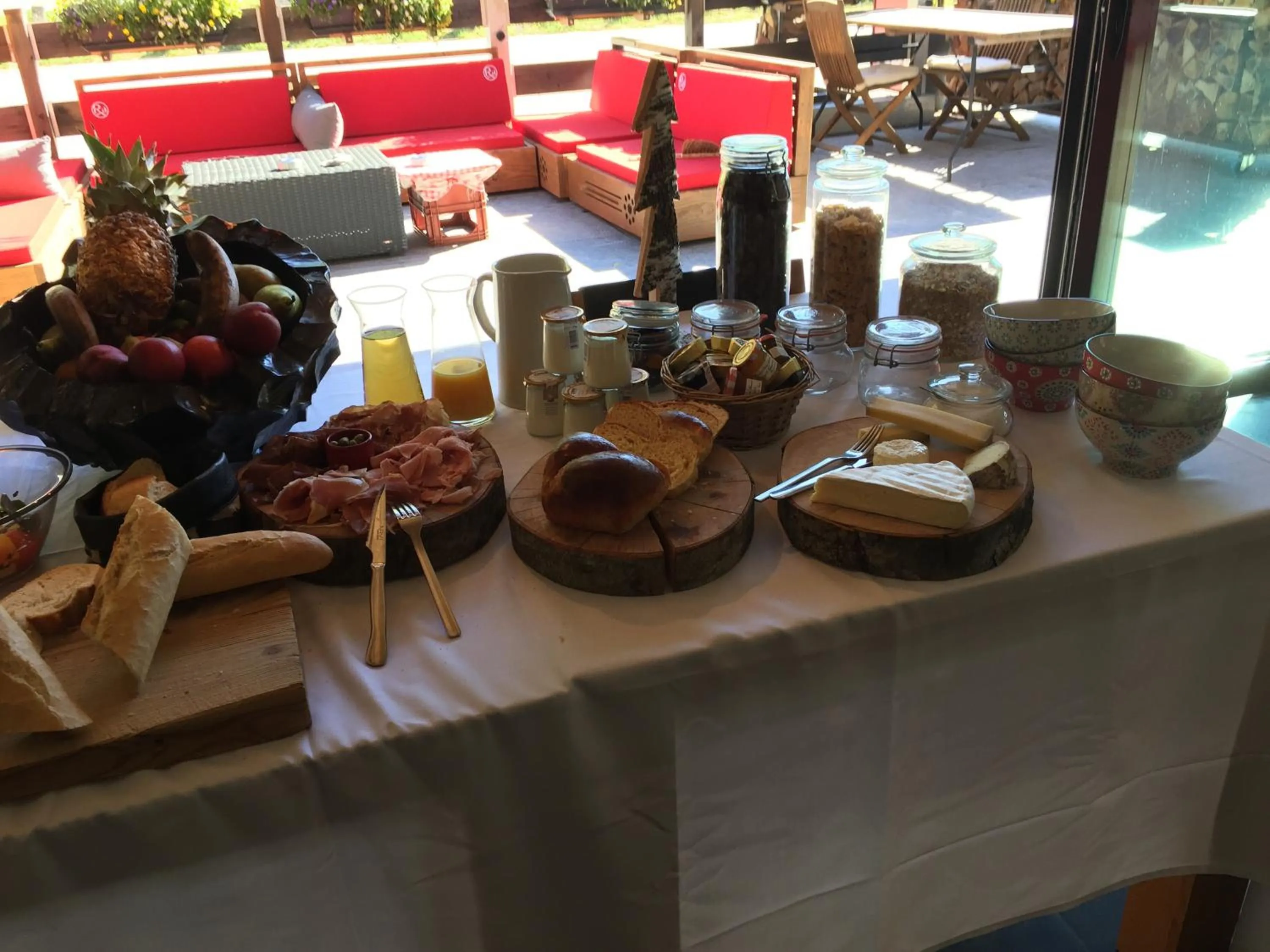 Food close-up in Les Rhodos