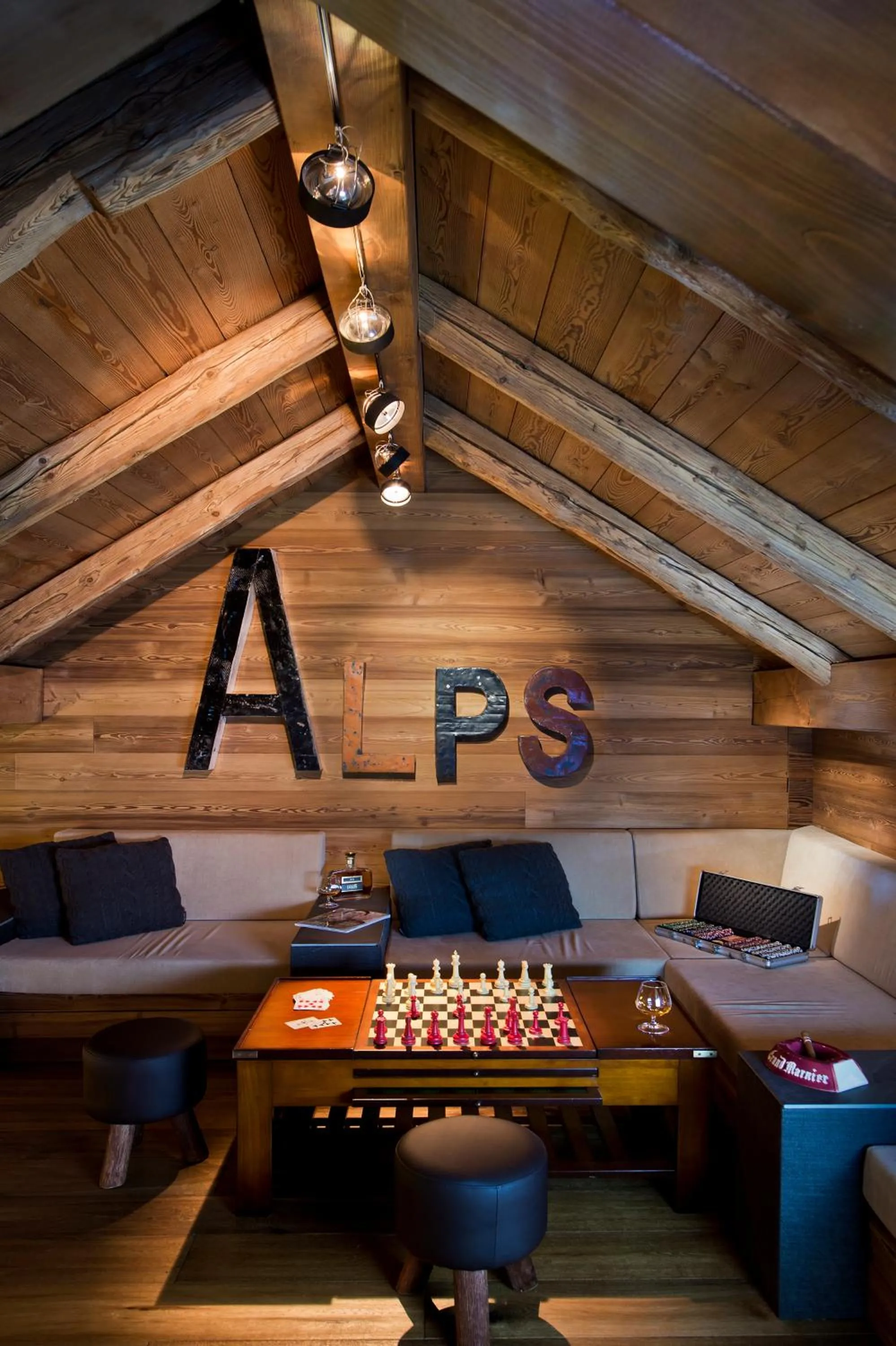 Children play ground in Les Rhodos