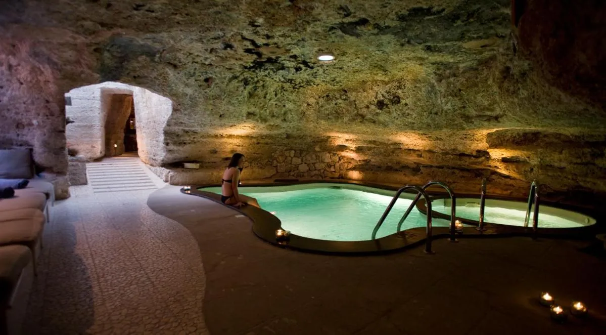 Hot Tub in Masseria Torre Coccaro