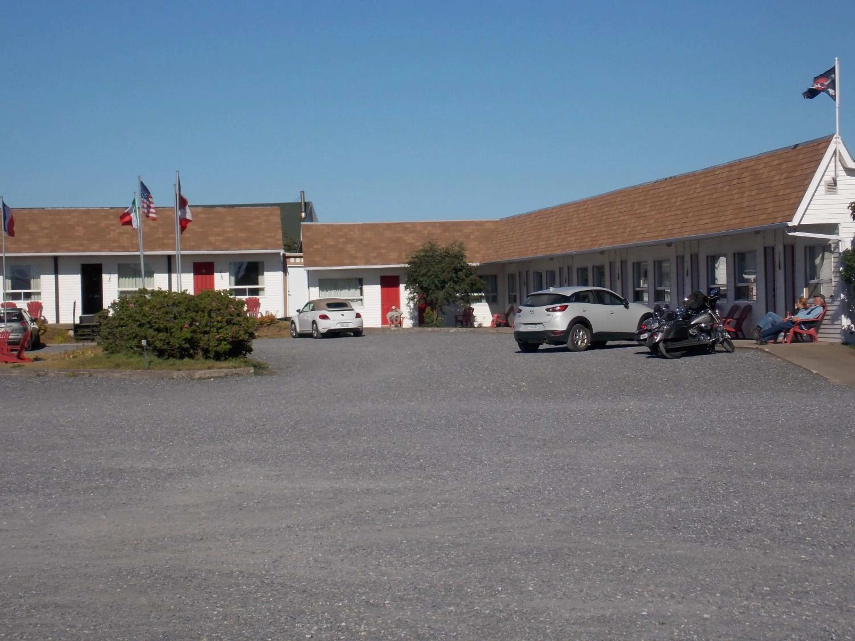 Facade/entrance in Le Pirate Motel et Camping