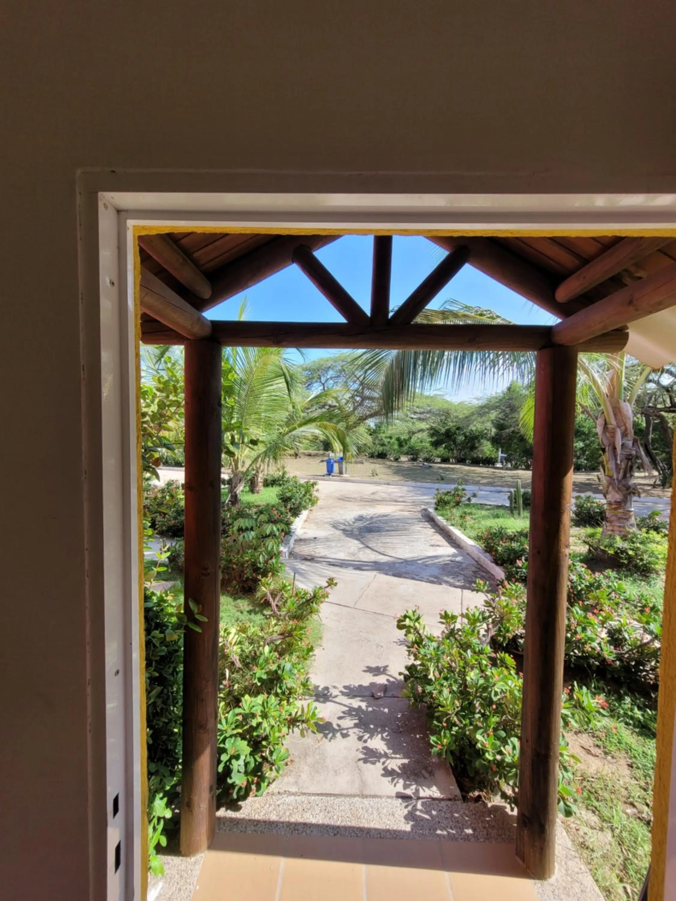 Garden in Hotel Gimaura