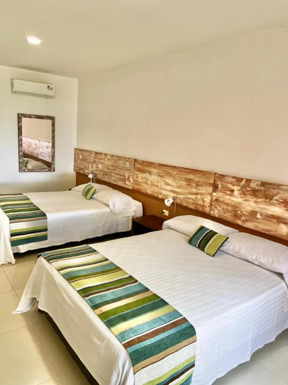 Bed in Hotel Gimaura