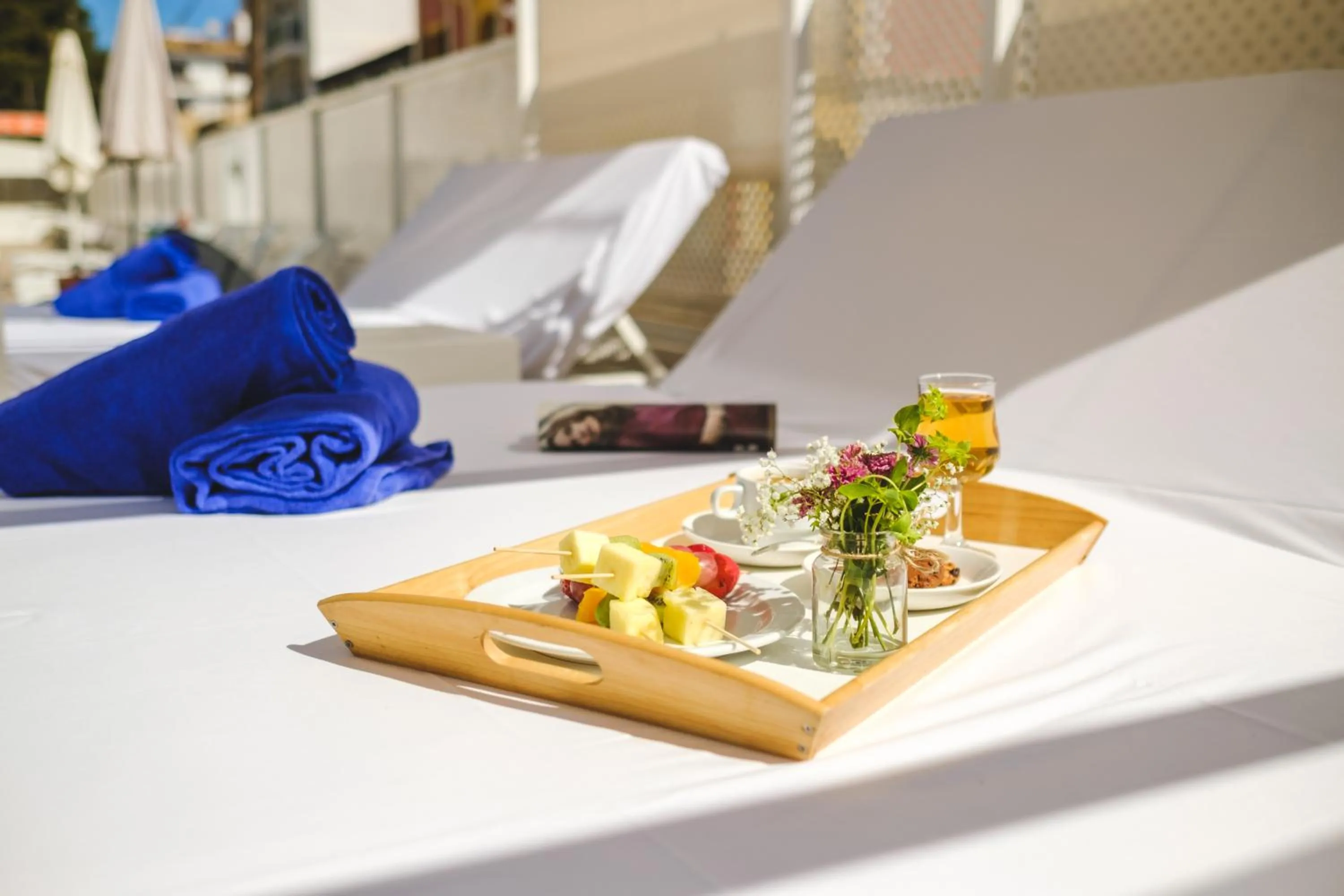 sunbed in Welikehotel Triton Beach