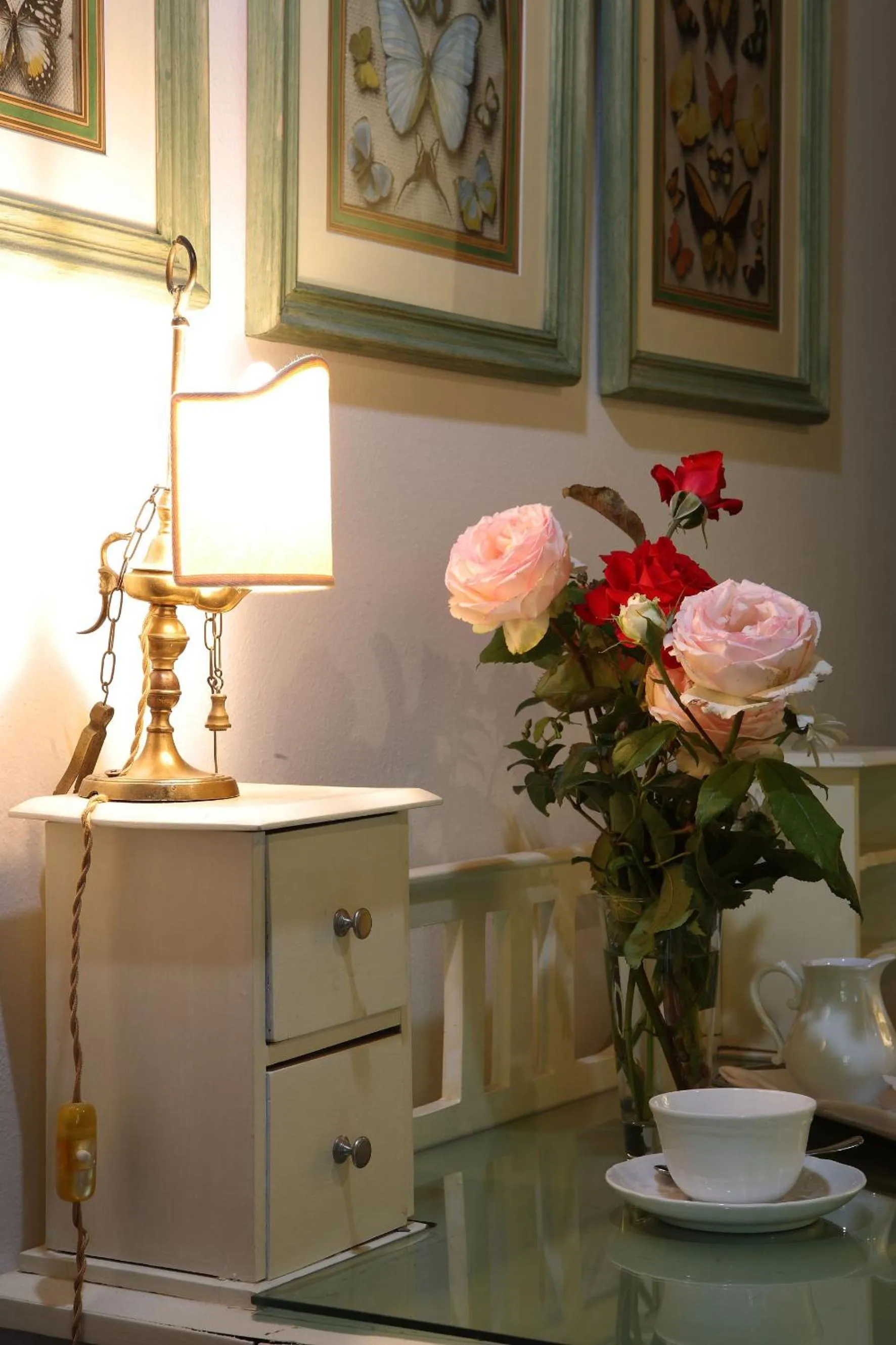 Decorative detail in Villa Le Barone