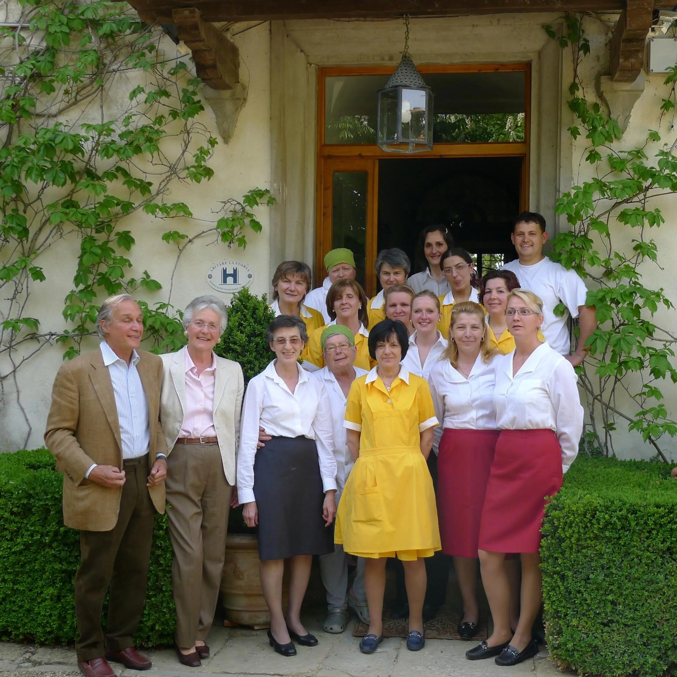 Staff in Villa Le Barone