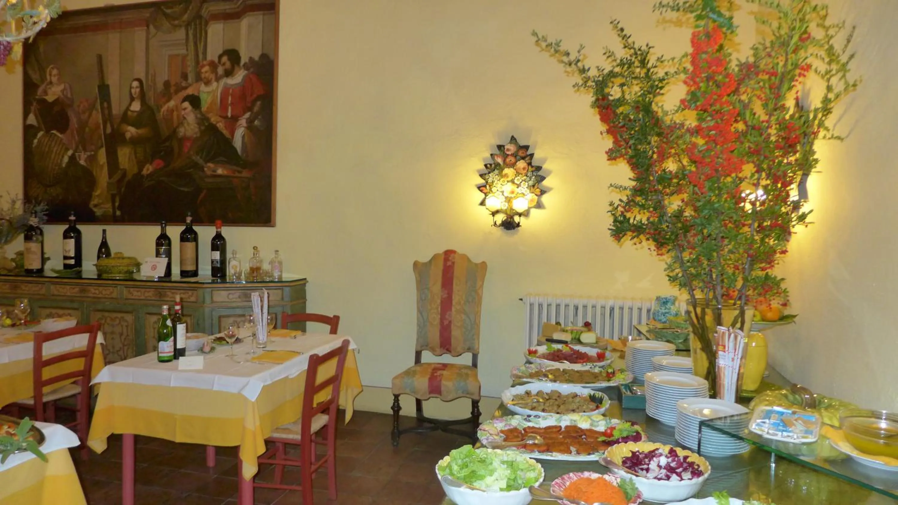 Food in Villa Le Barone
