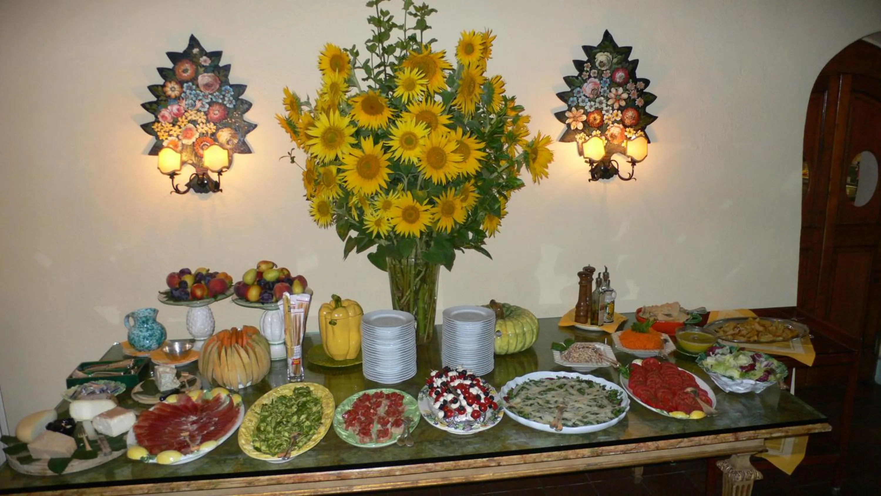 Dinner in Villa Le Barone