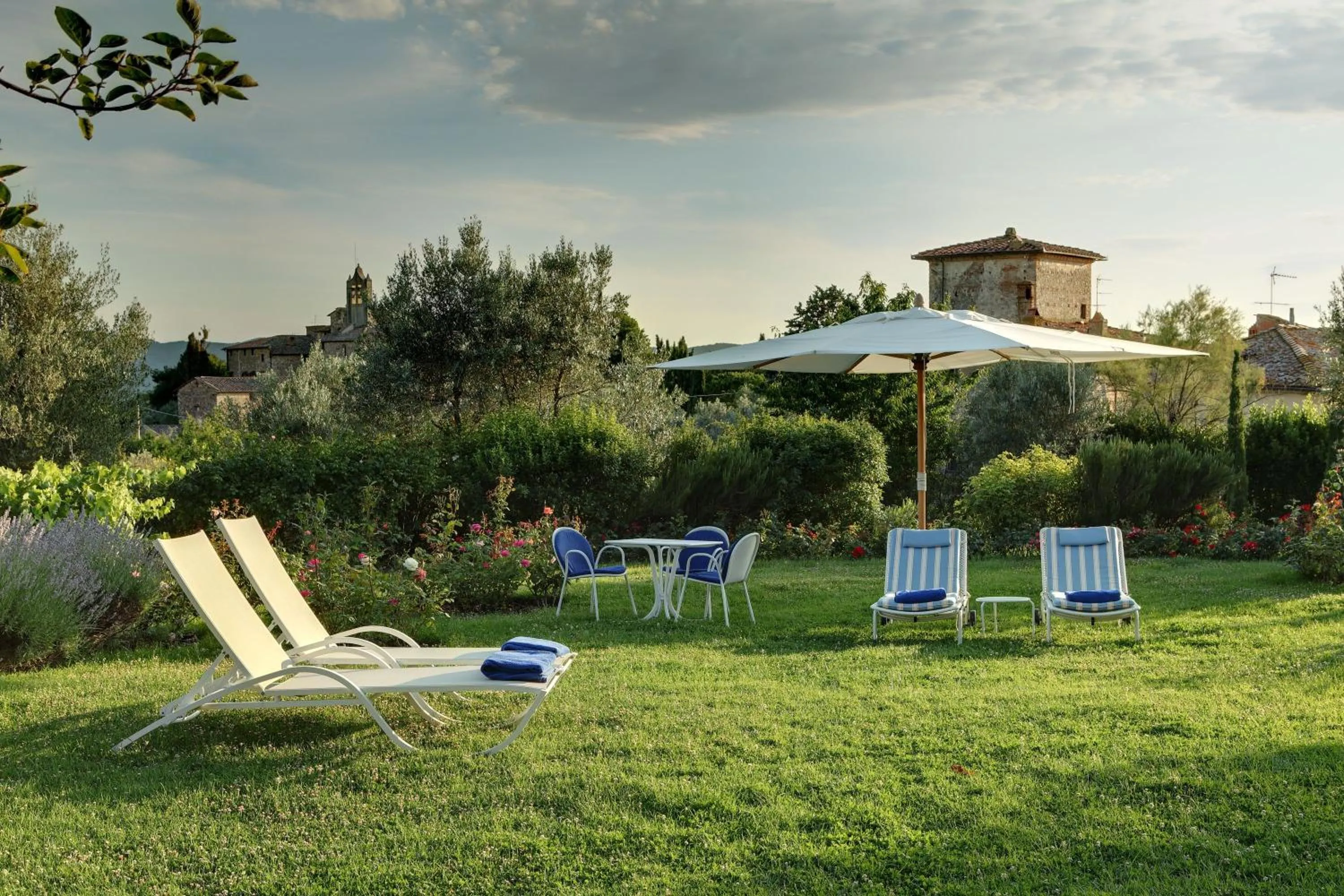 Swimming pool in Villa Le Barone