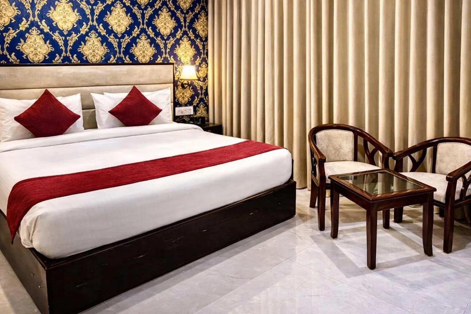 Bed in Hotel Lycoris