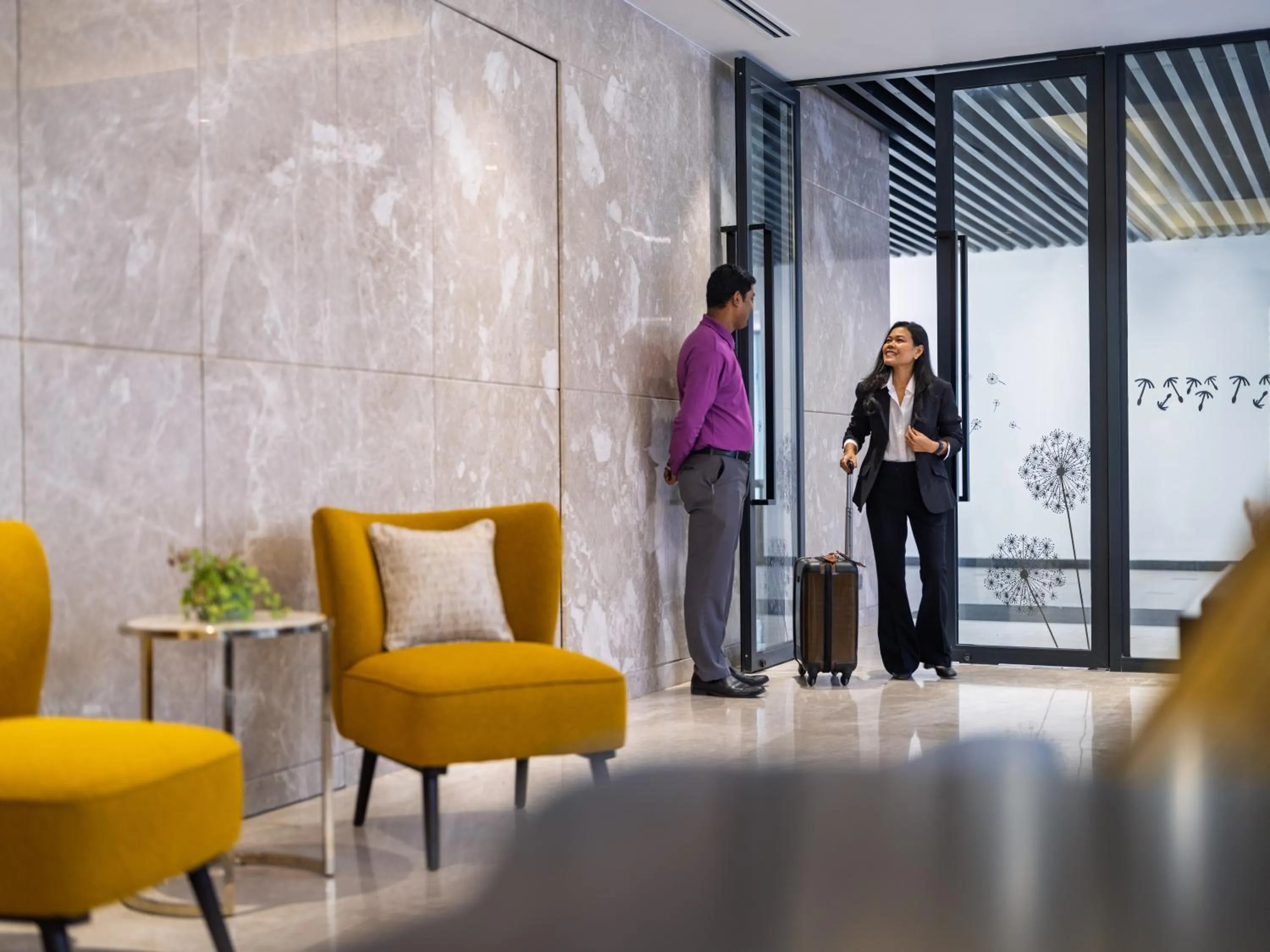 Lobby or reception in W Residence Living