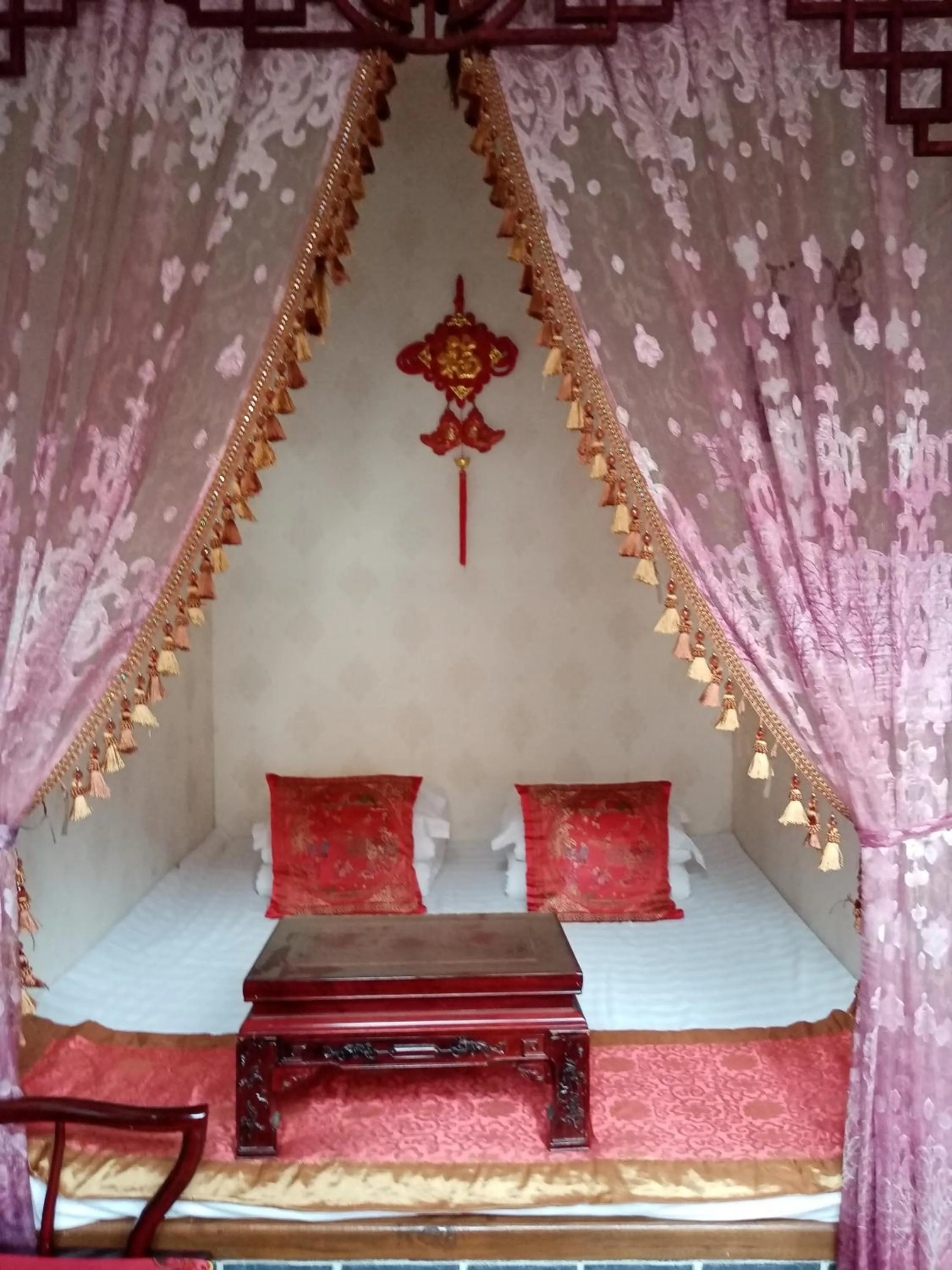 Bed in Pingyao Yan Family Homestay