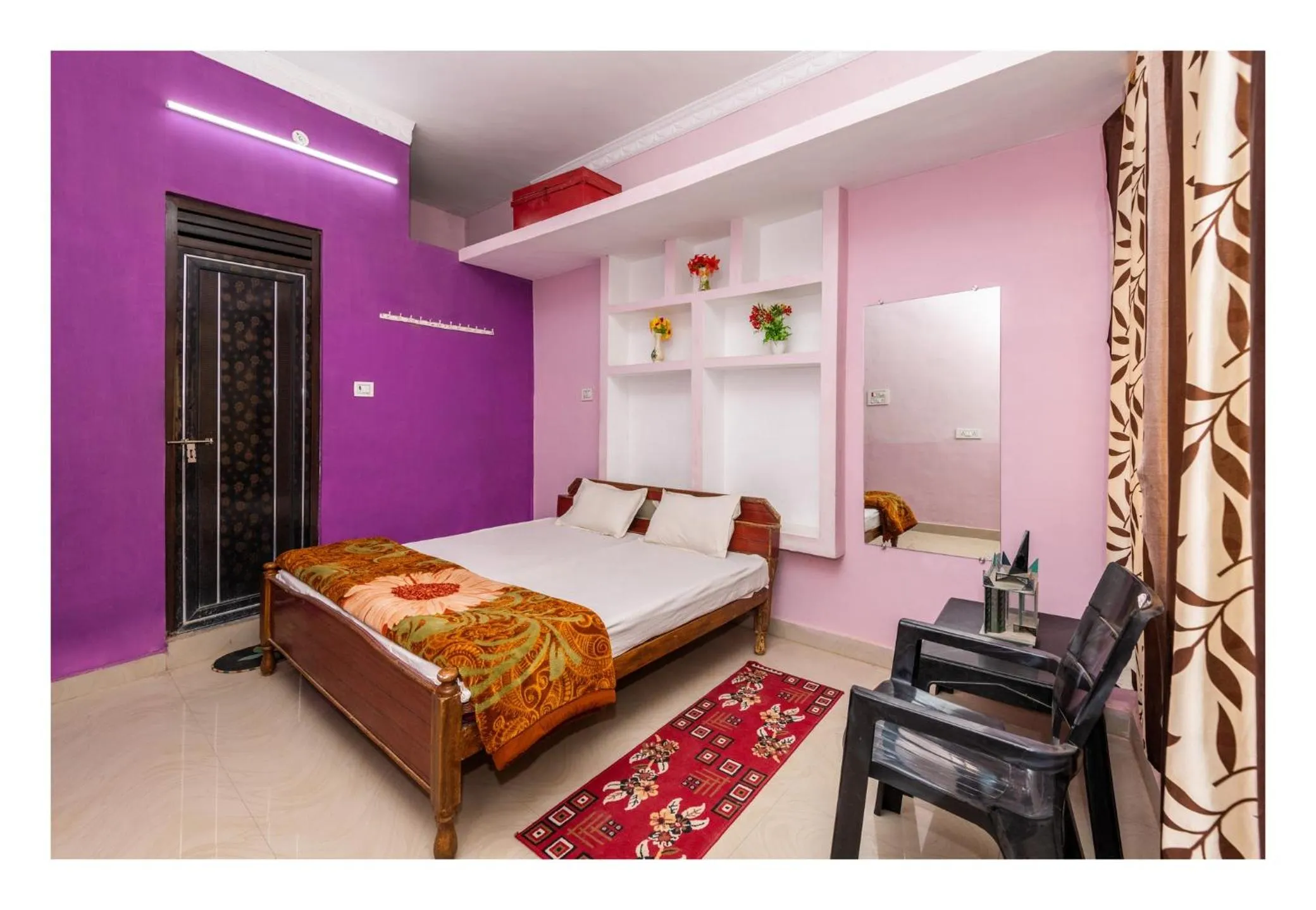 Bed in Shree Ram homestay
