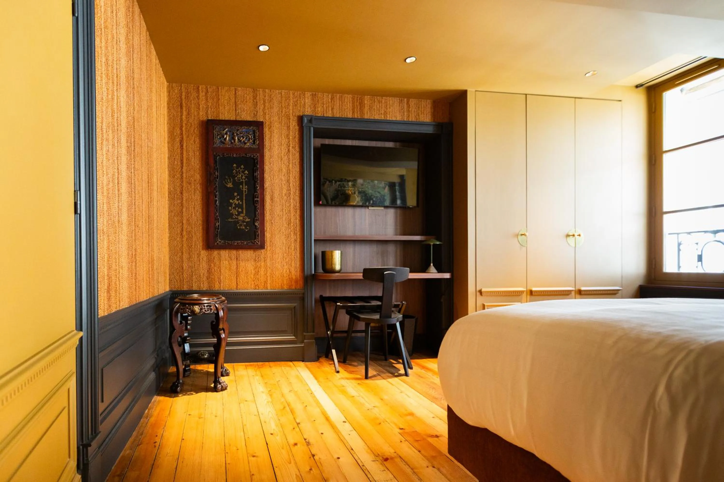 Bed in Hôtel La Particulière