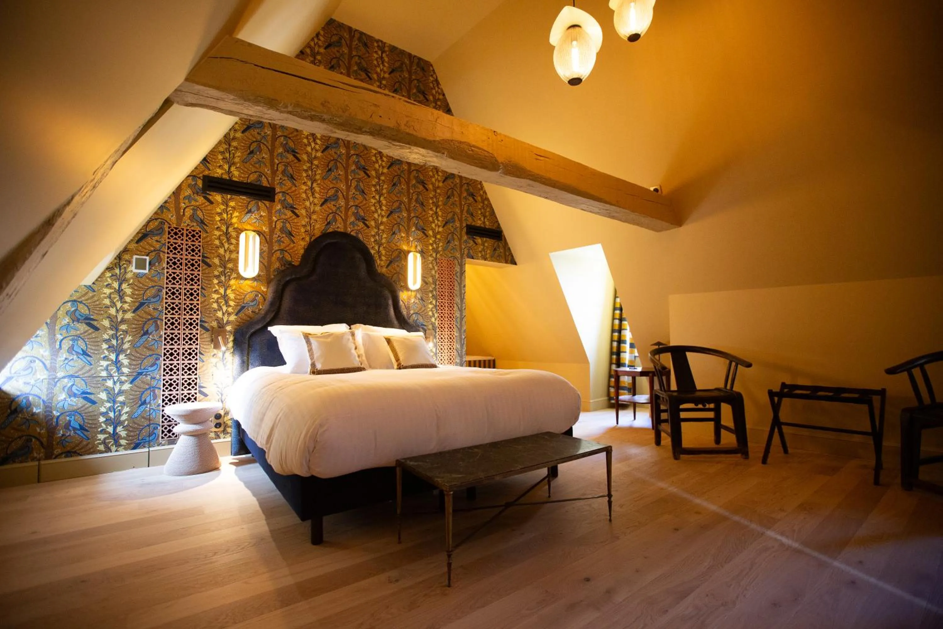 Bed in Hôtel La Particulière