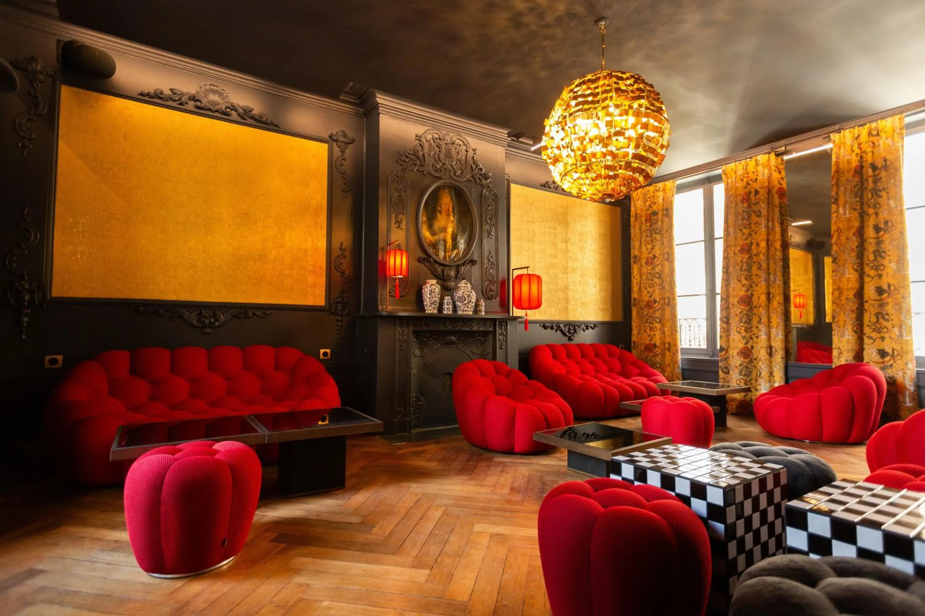 Living room in Hôtel La Particulière