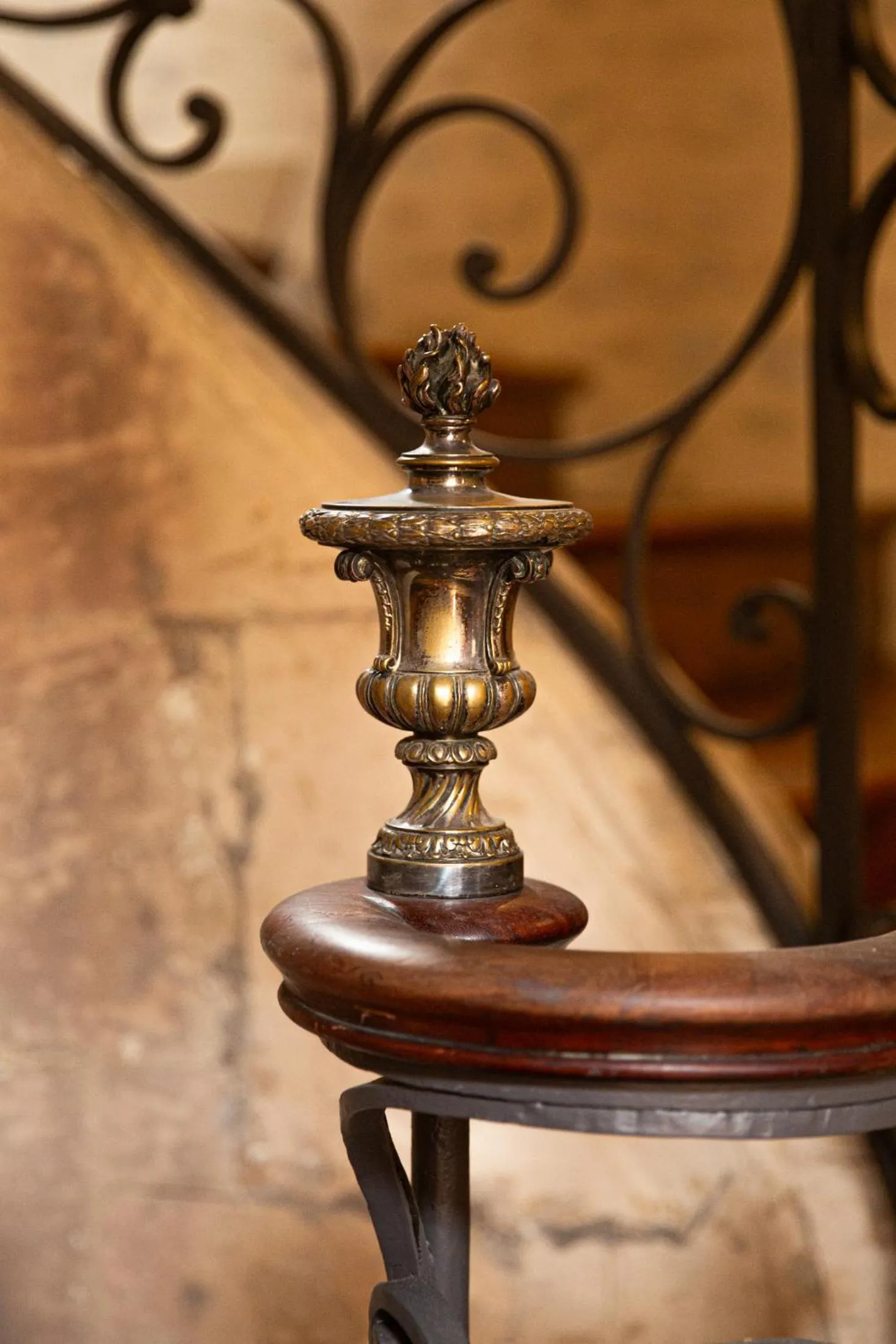 Decorative detail in Hôtel La Particulière