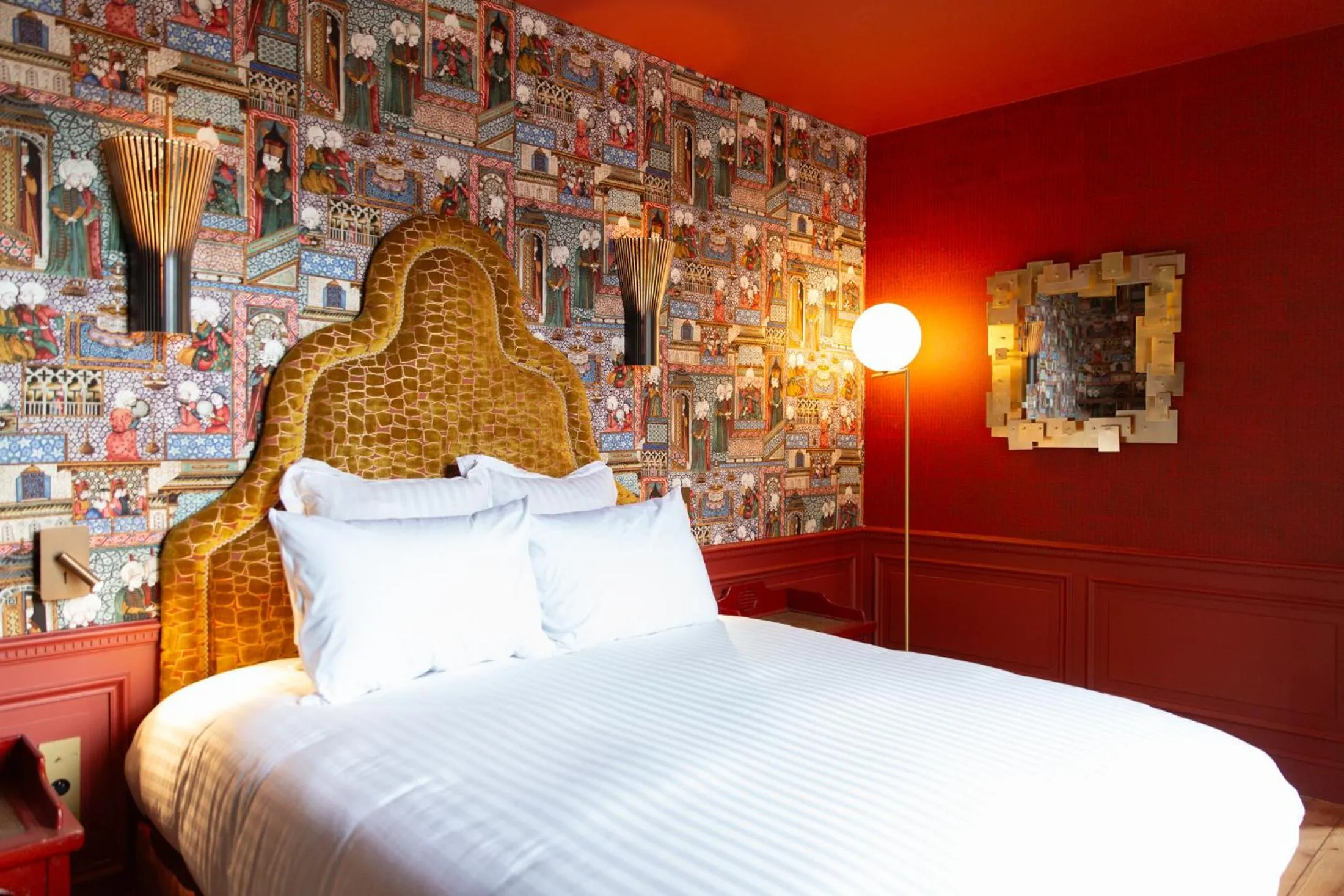 Bed in Hôtel La Particulière