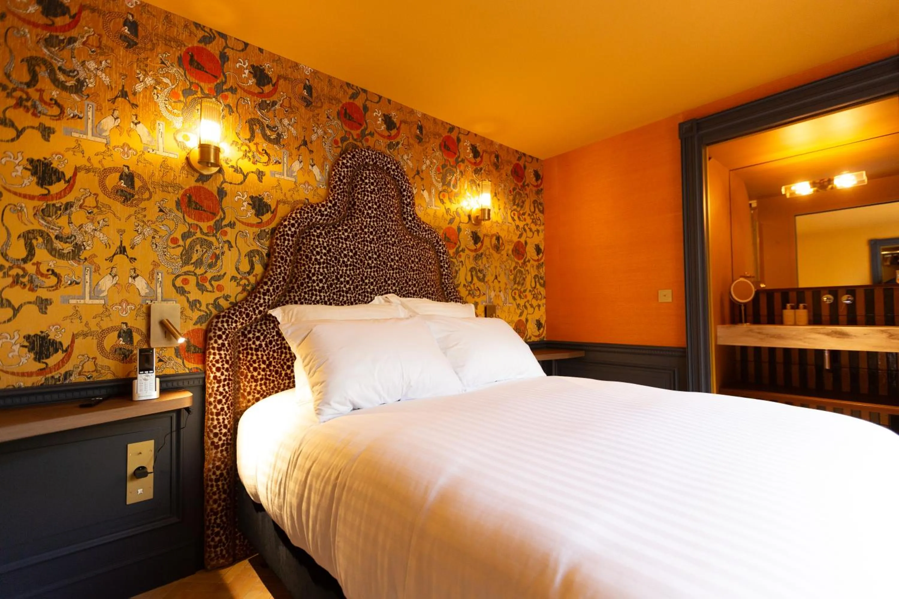 Bed in Hôtel La Particulière