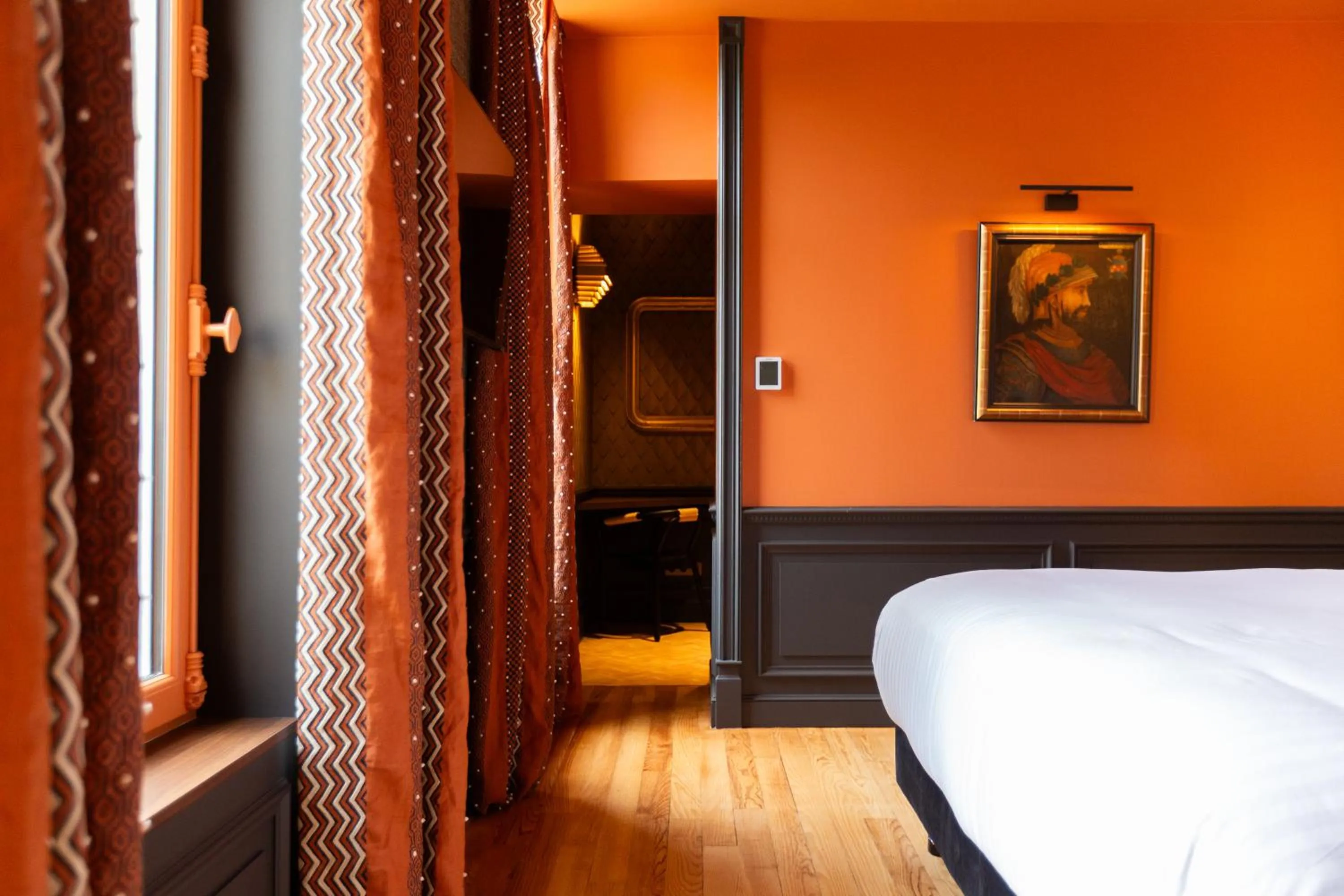 Bed in Hôtel La Particulière