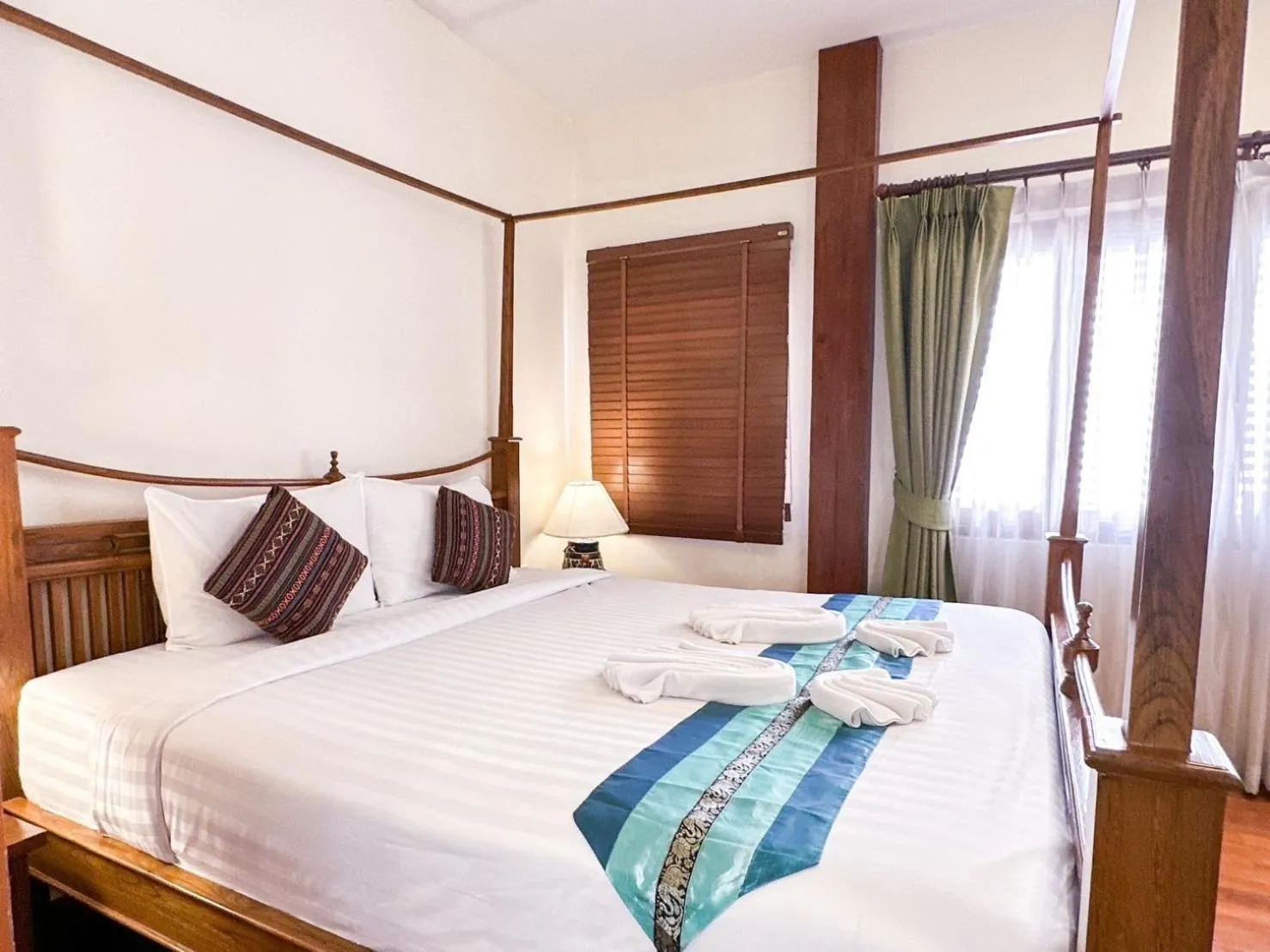 Bed in Rustic River Boutique