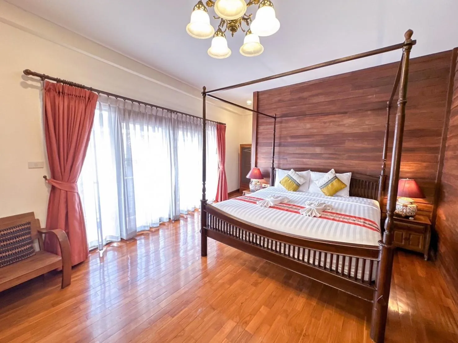 Bed in Rustic River Boutique