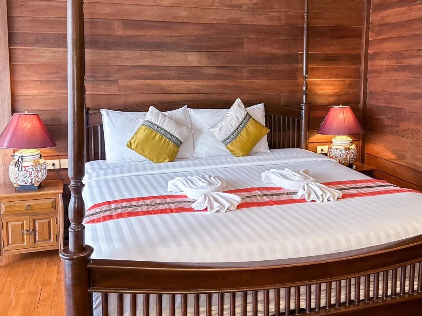 Bed in Rustic River Boutique