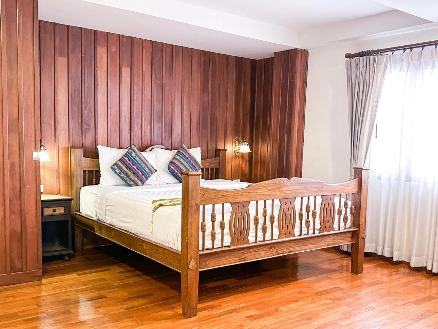 Bed in Rustic River Boutique